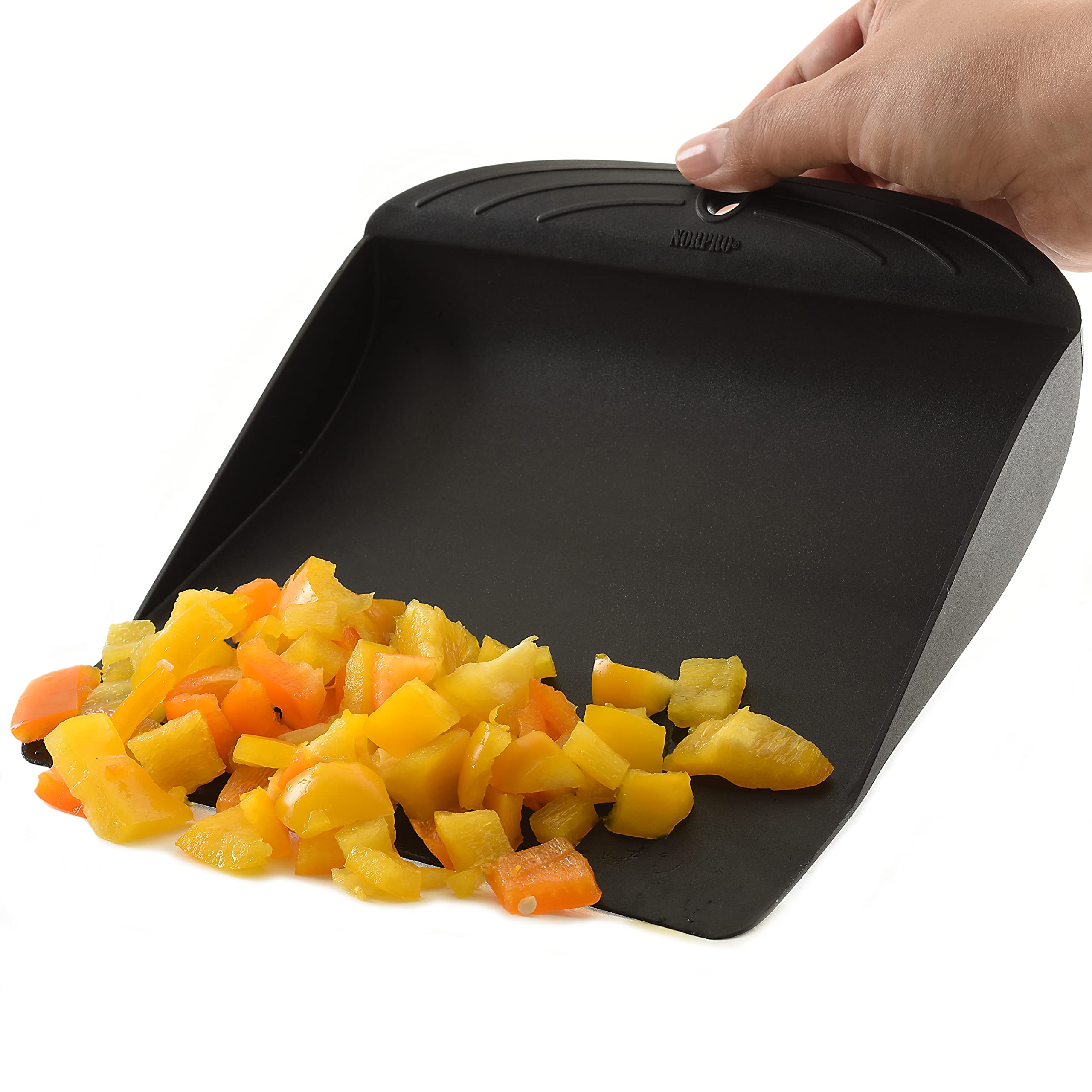 Norpro Mega Scoop/Spatula, Black Large