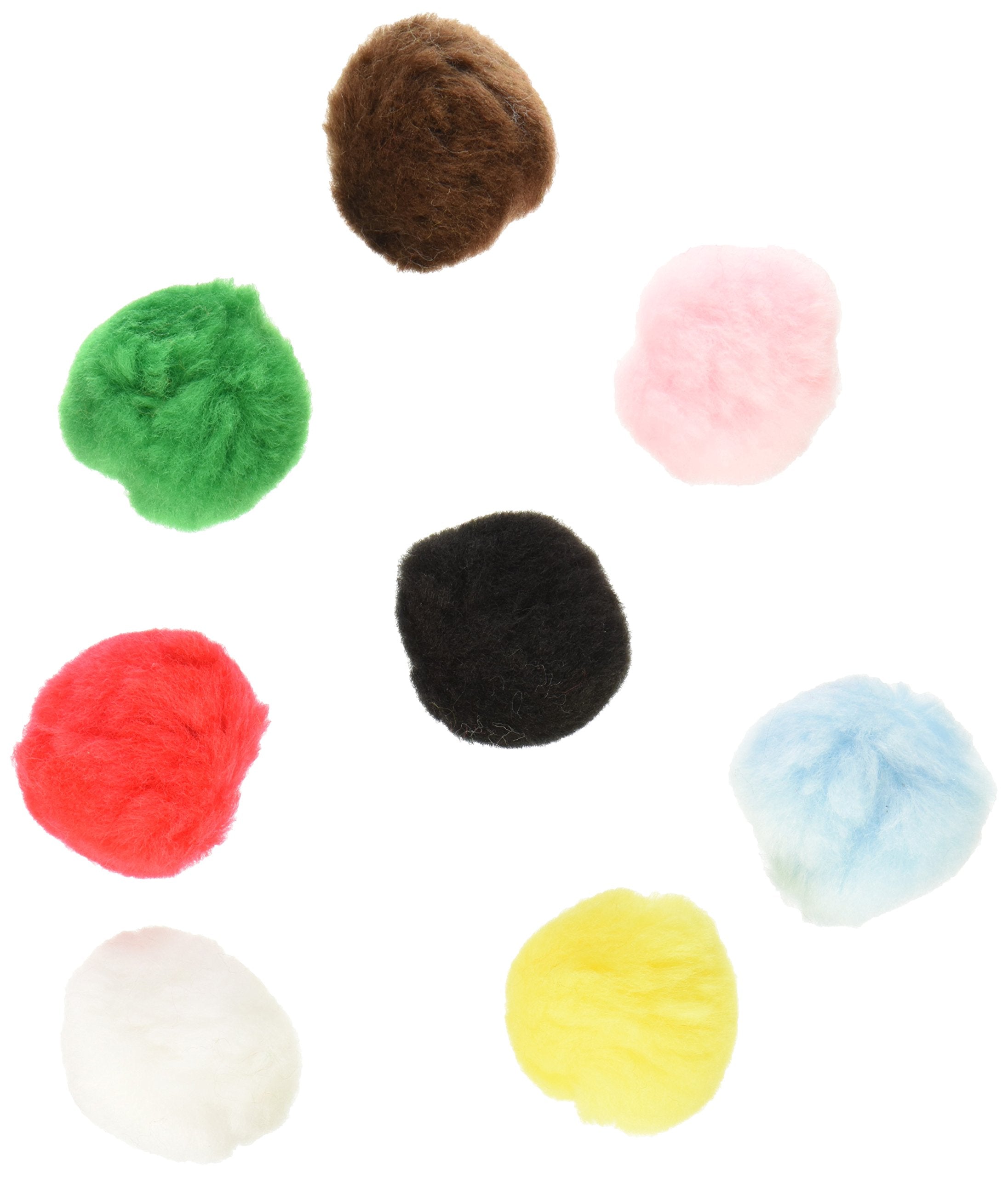 Darice Pom-Poms 2'' 8/Pkg, Multi