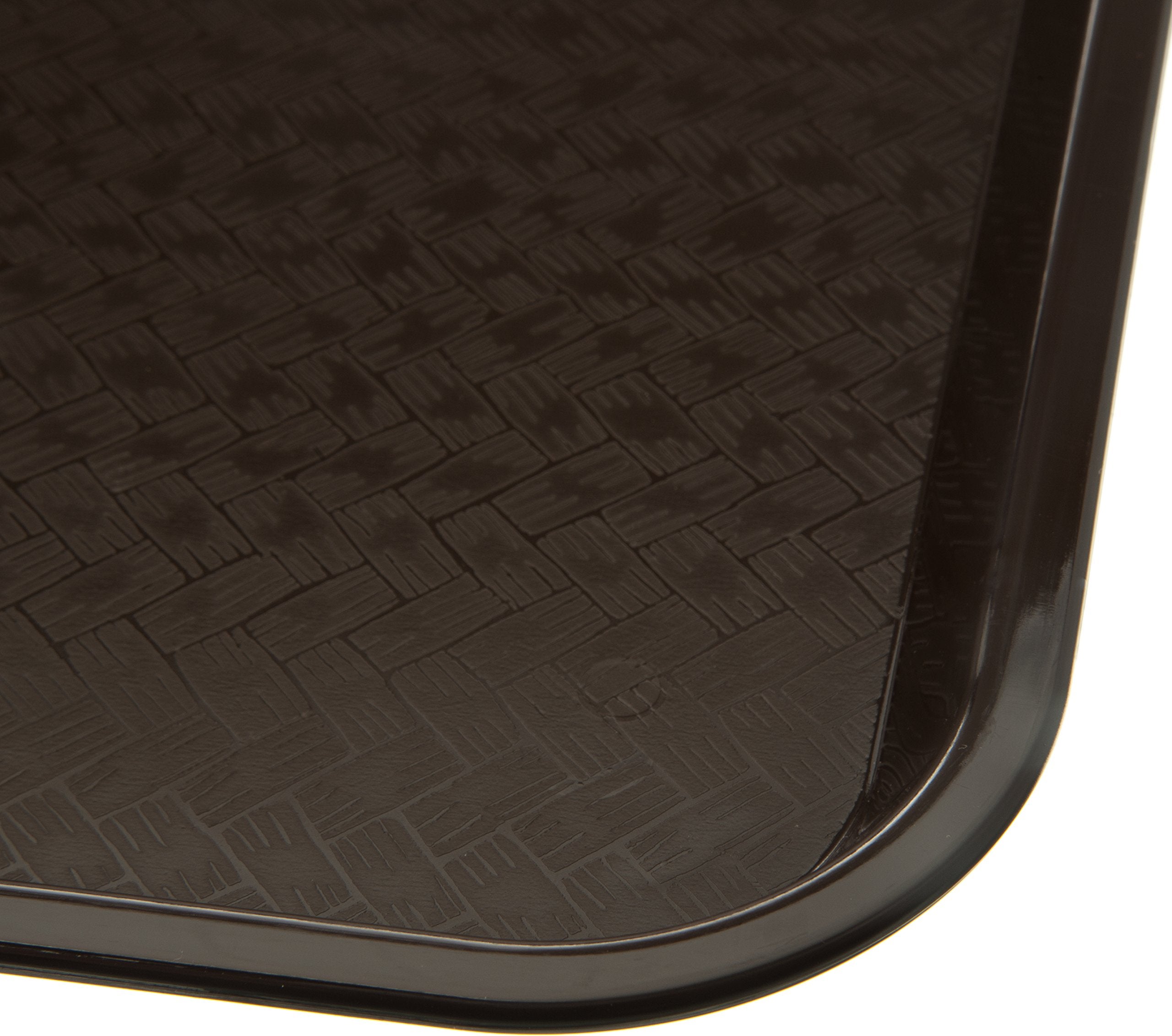 Carlisle Foodservice Products Ct101469 Cafe Standard Plastic Cafeteria/Fast Food Tray, Nsf Certified, Bpa Free, 14'' Length X 10