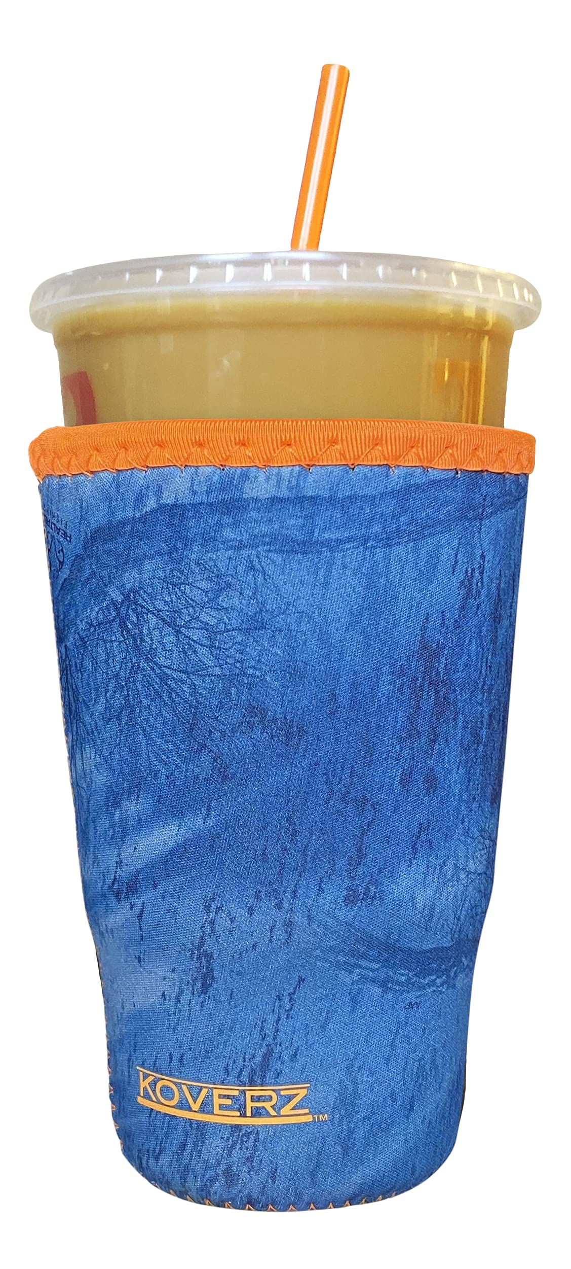 Koverz Iced Coffee Sleeve, Insulated Neoprene Cup Sleeve, Fits a 32 Oz. Coffee Cup, Washable and Reusable, Iced Coffee Accessori