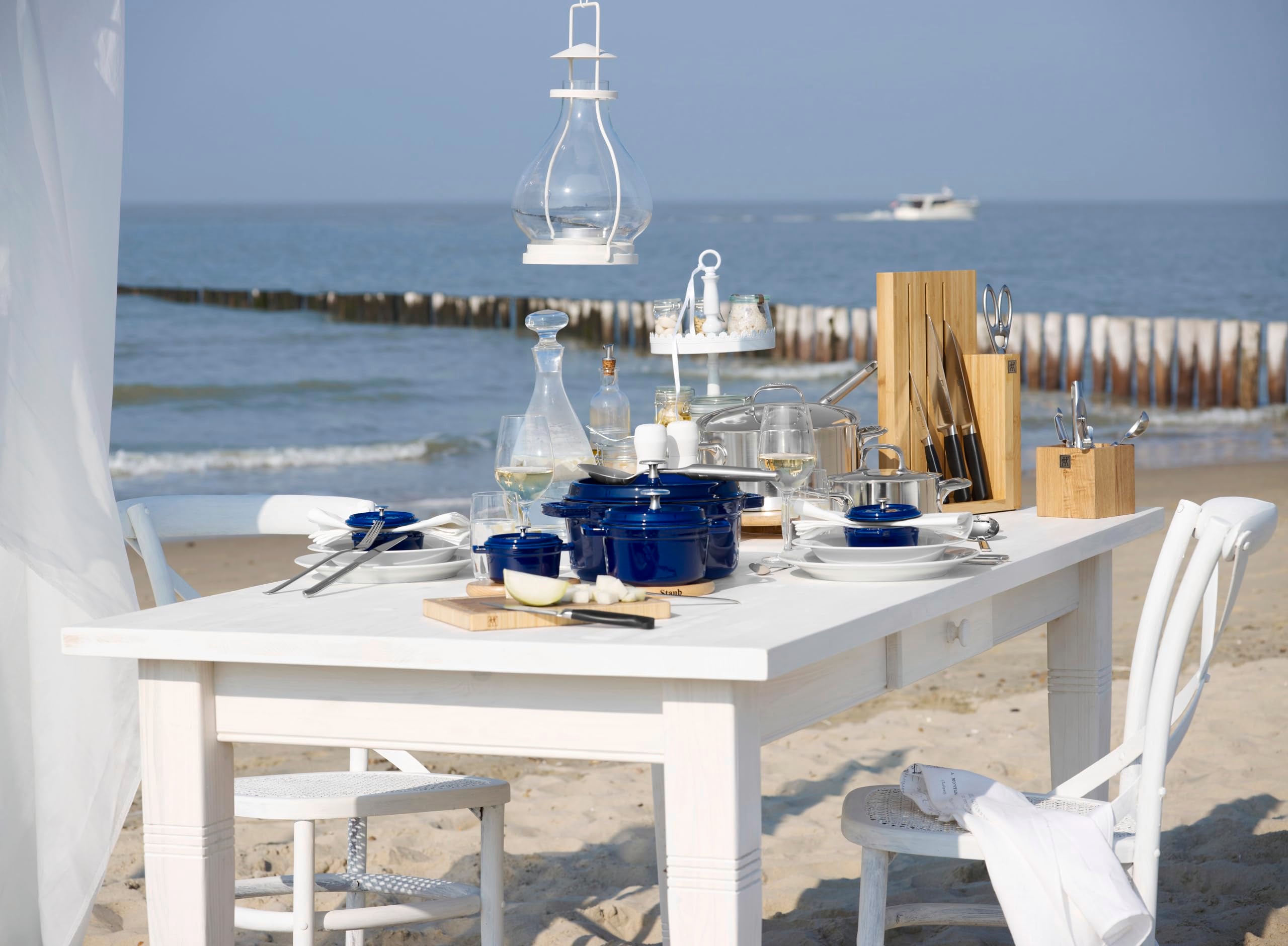 Staub Cocotte Round 30Cm Dark Blue