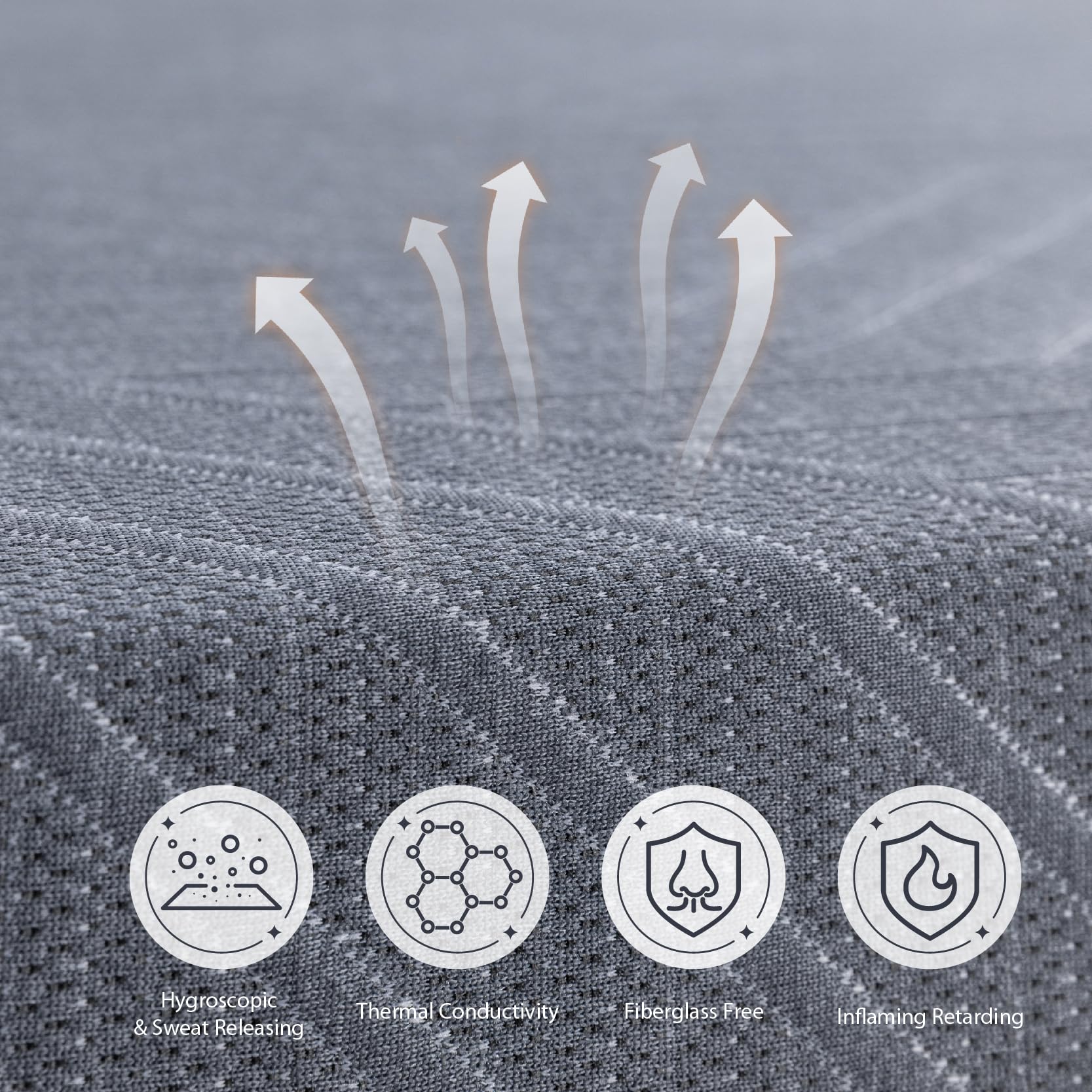 Dyonery Twin Xl 10 Inch Memory Foam Mattress In A Box, Cooling Copper Gel Mattress For Back Pain, Made In Usa, Certipur-Us Certi