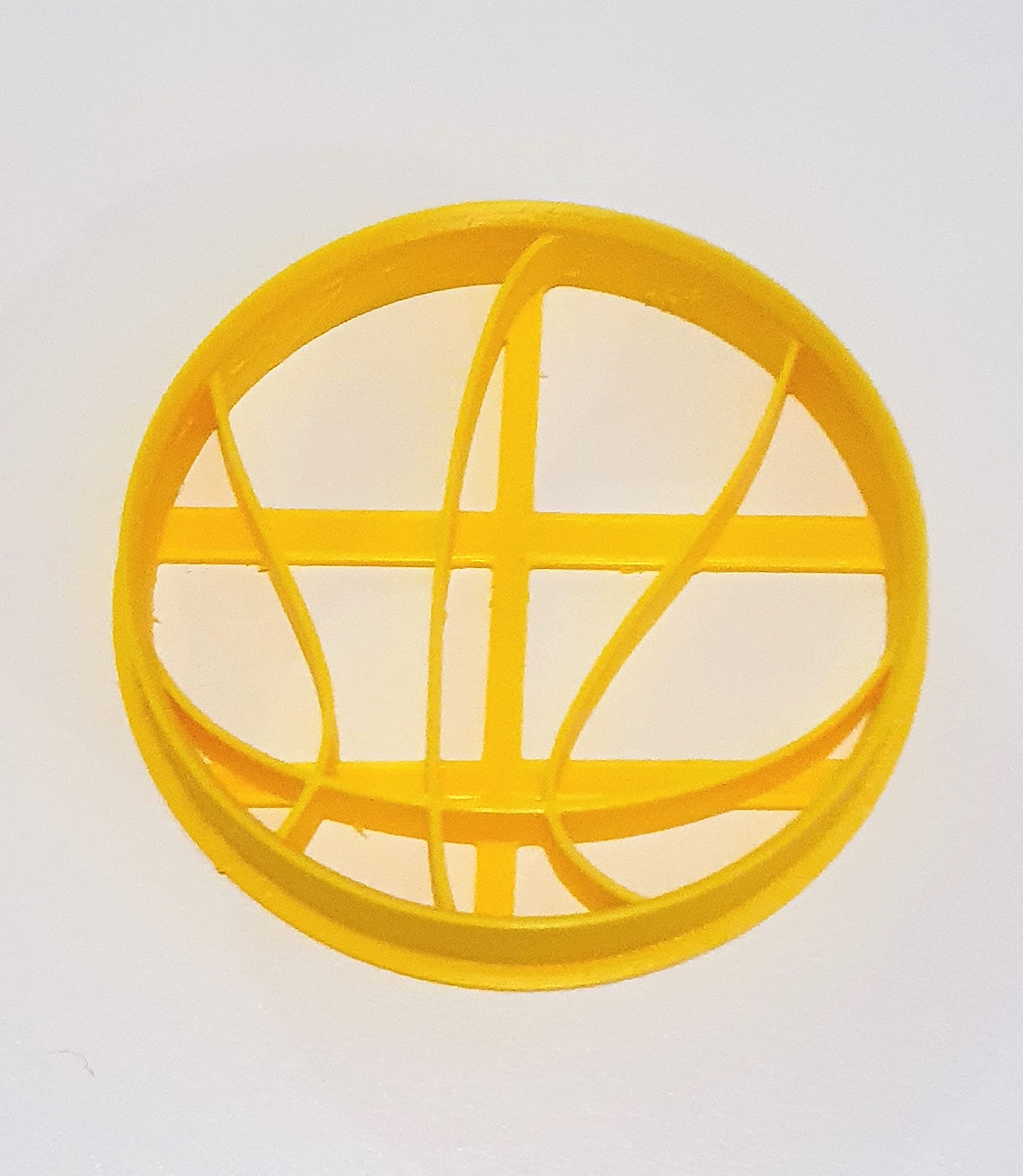 T3D Cookie Cutters Basketball Ball Cookie Cutter, Suitable For Cakes Biscuit And Fondant Cookie Mold For Homemade Treats 3.54Inc