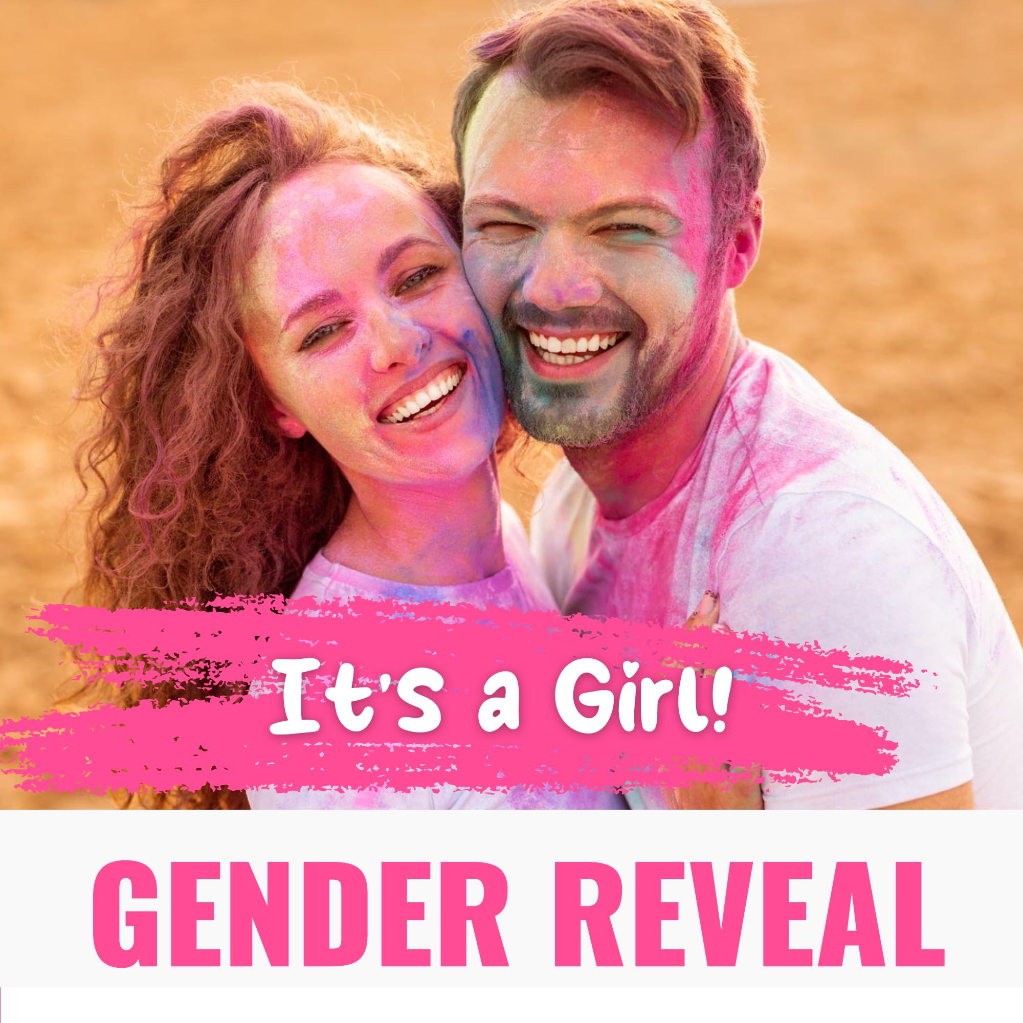 Color Blaze Holi Colored Powder - 5 Lbs Of Pink Powdered Color - For Fun Runs, Color Toss, Rangoli, Powder War, Backyard Party &