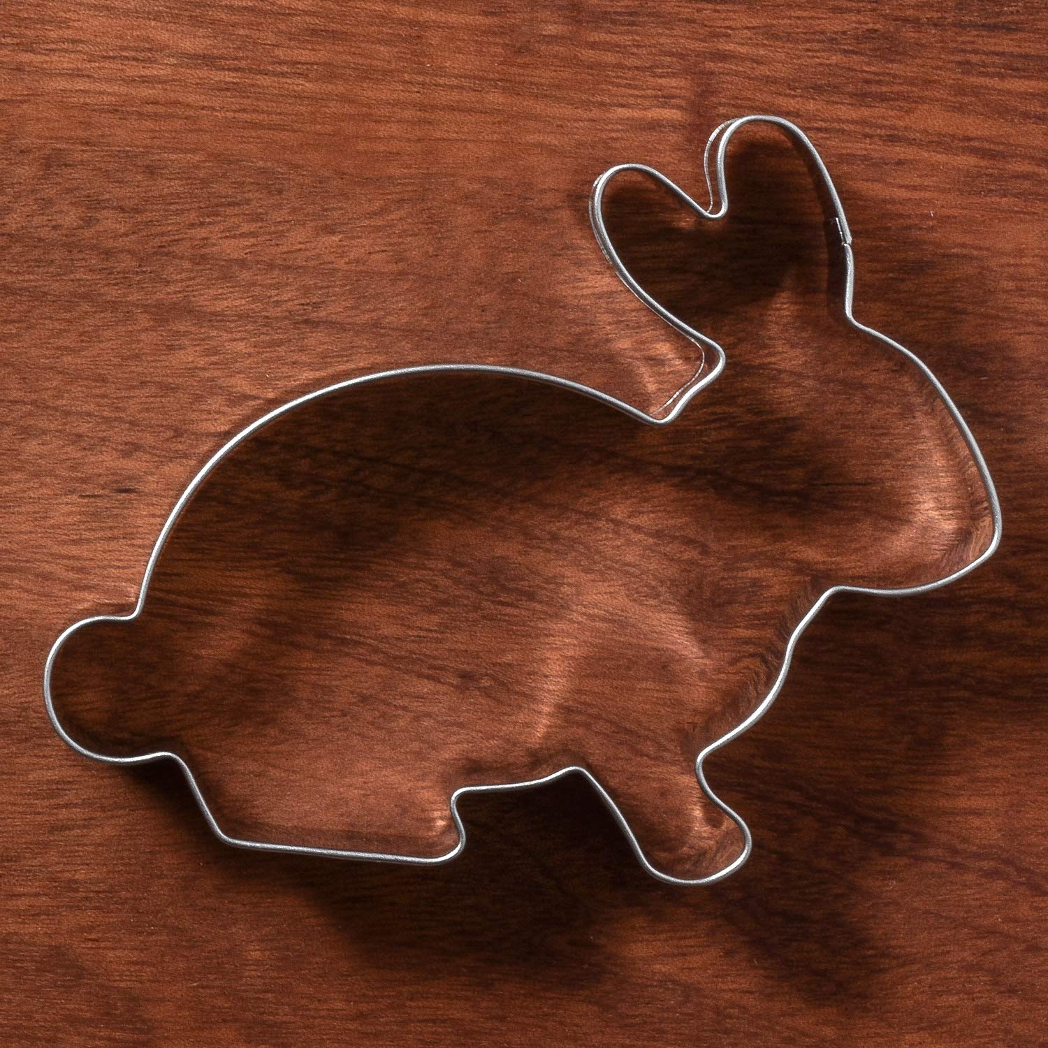 Liliao Woodland Cookie Cutter Set - 3 Piece - Fox, Walking Grizzly Bear And Rabbit Biscuit And Fondant Cutters - Stainless Steel