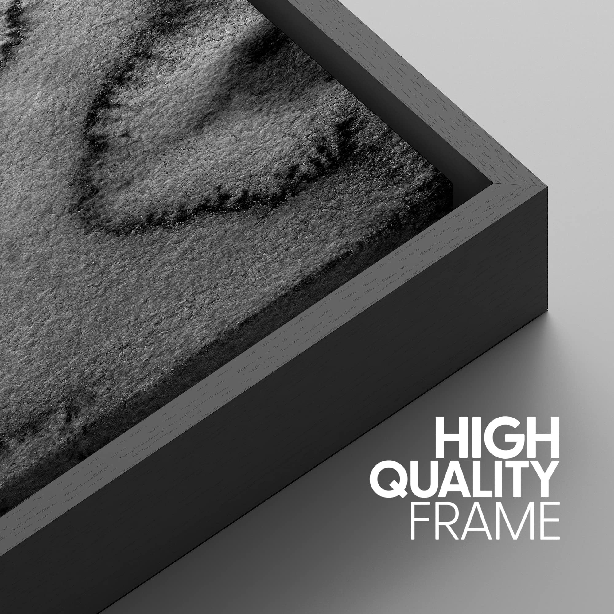 Signwin 3 Piece Framed Canvas Wall Art Black And White Watercolor Brushstroke Nature Wilderness Illustrations Abstract Tradition