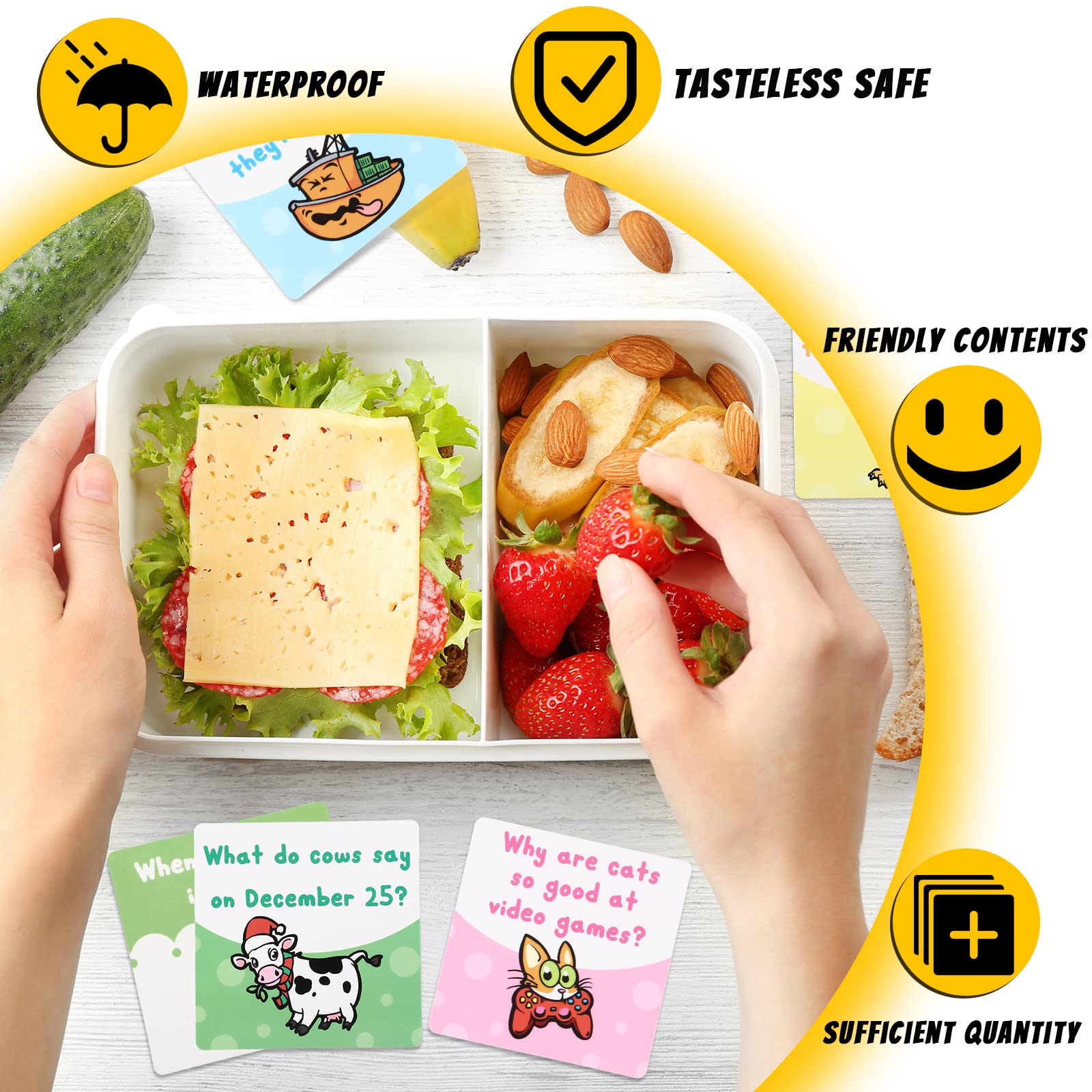Teling 150 Lunch Box Jokes For Kids Lunchbox Notes For Kids Motivational Funny School Lunch Notes Lunch Jokes Notes For Schools,