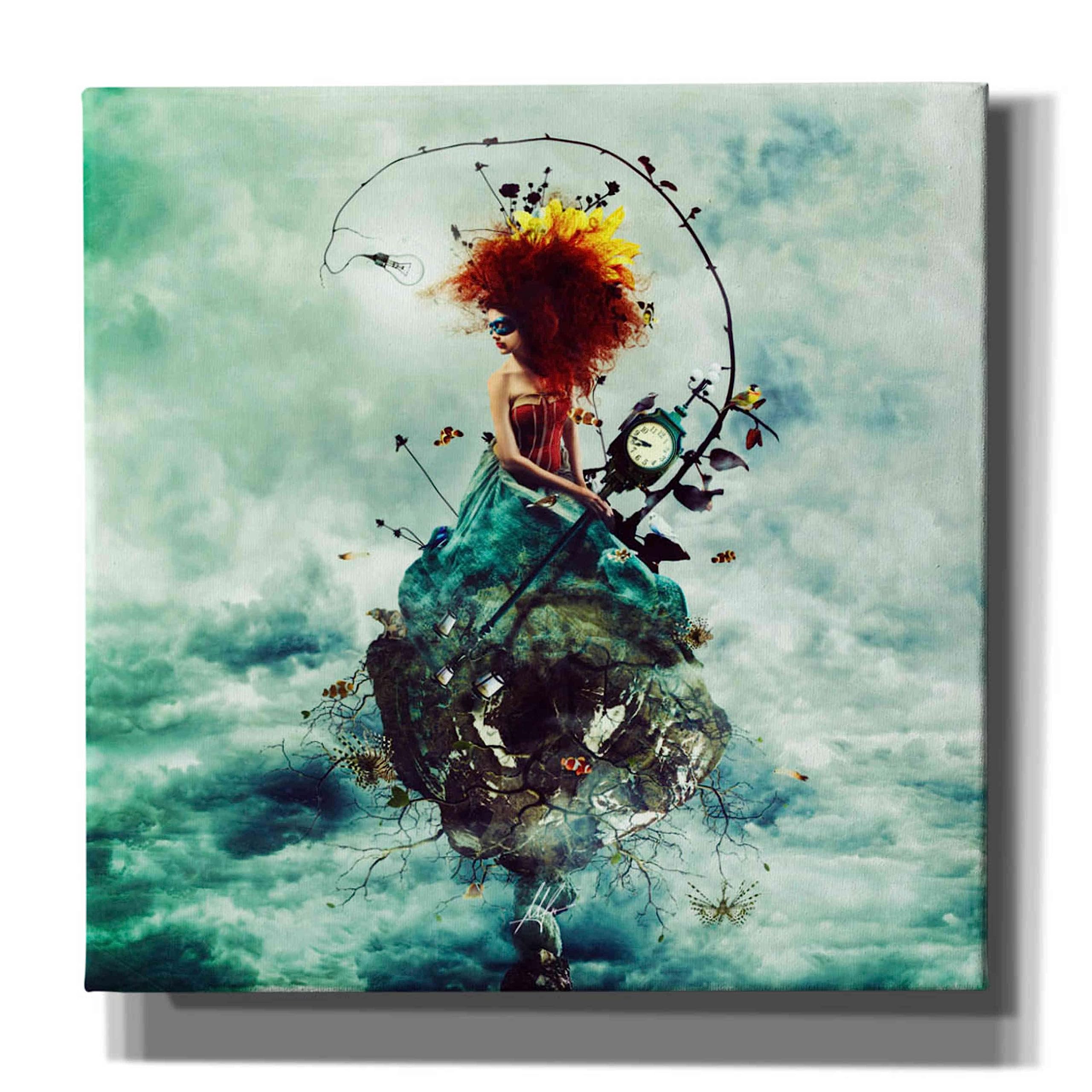 Cortesi Home 'Delirium' By Mario Sanchez Nevado, Canvas Wall Art, 28'' X 28''