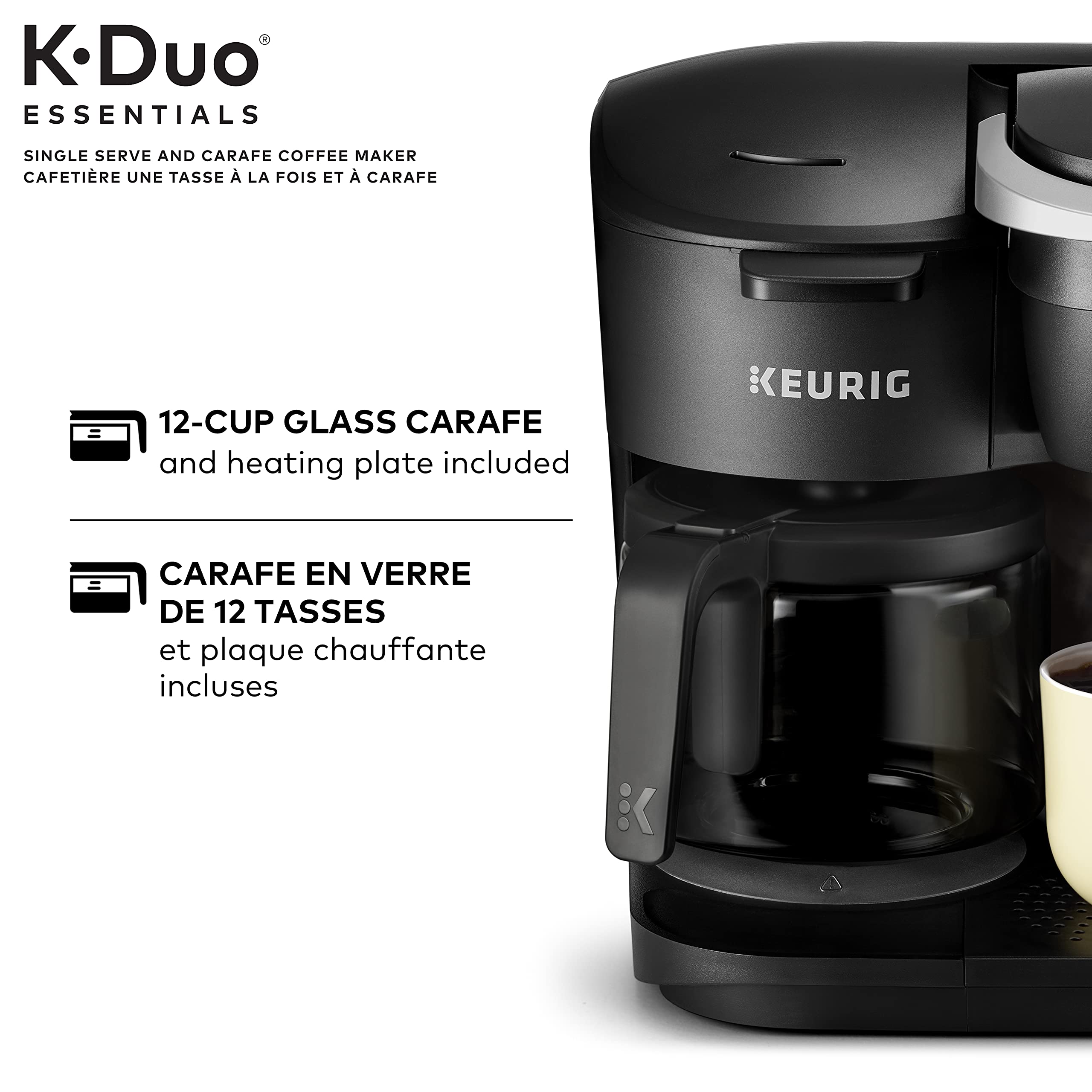 Keurig K-Duo Essentials K-Cup Pod Black