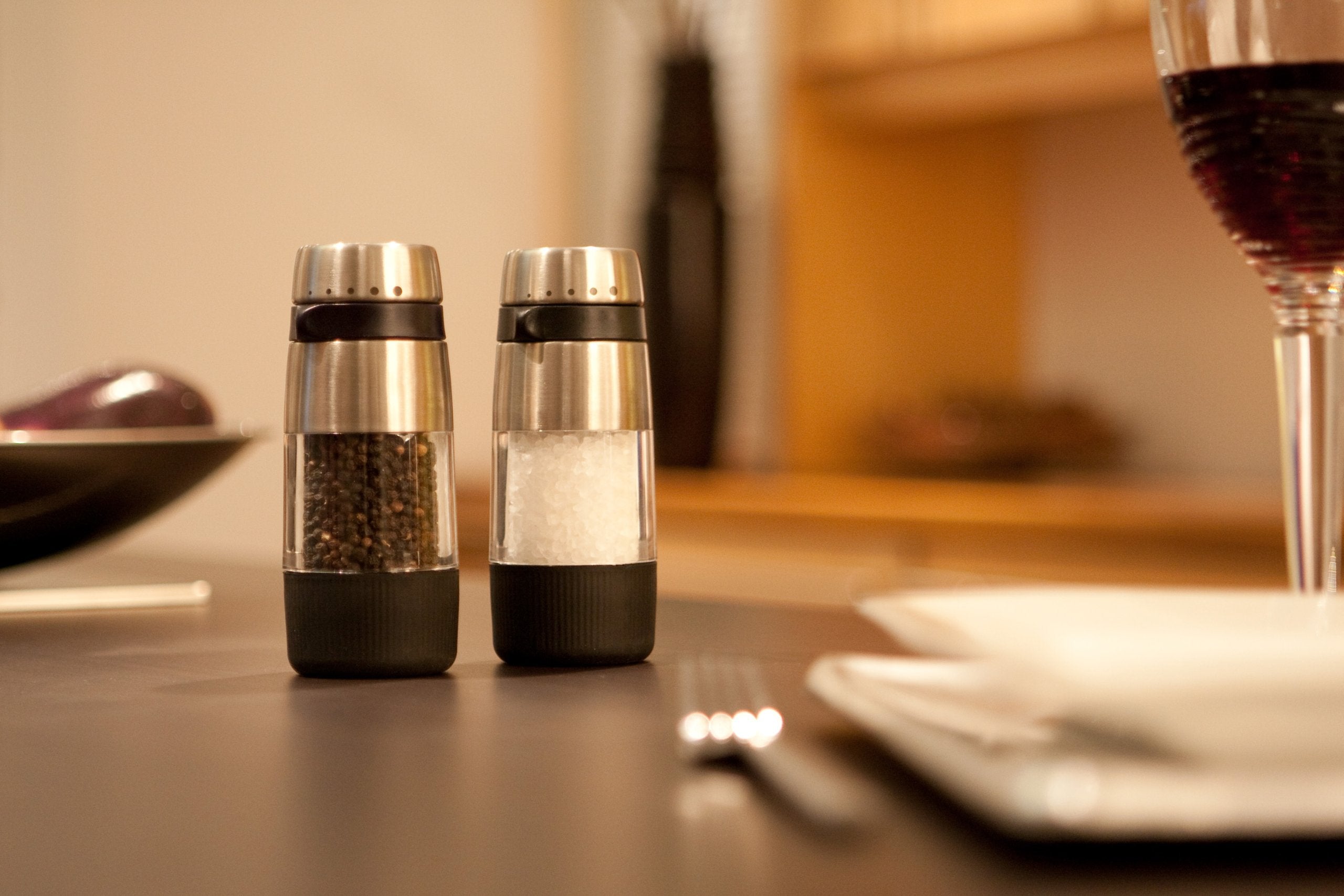 Oxo Good Grips Salt Grinder, Stainless Steel