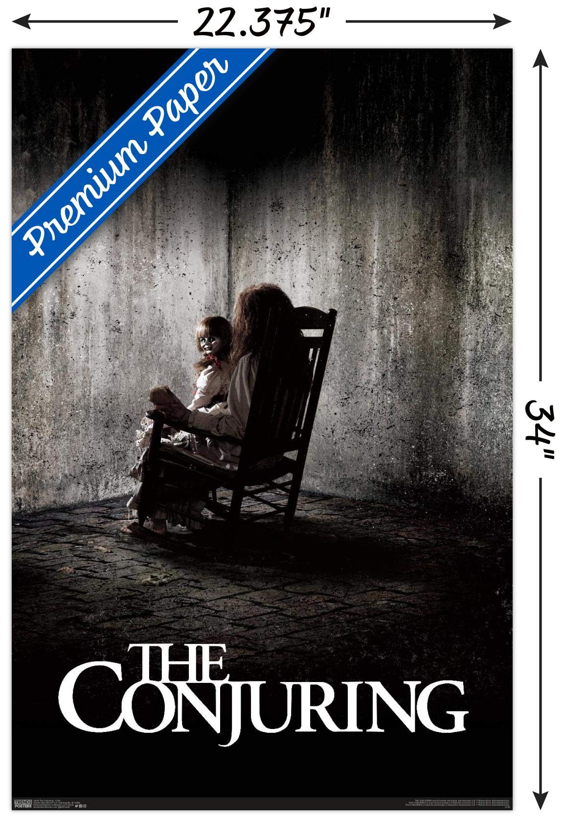Trends International The Conjuring - Chair Wall Poster, 22.375'' X 34'', Premium Unframed Version