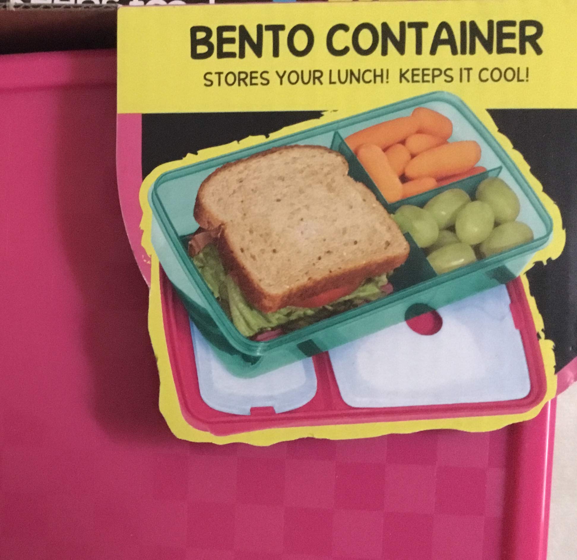 Fit & Fresh Bento Lunch Set, Navy Arrow