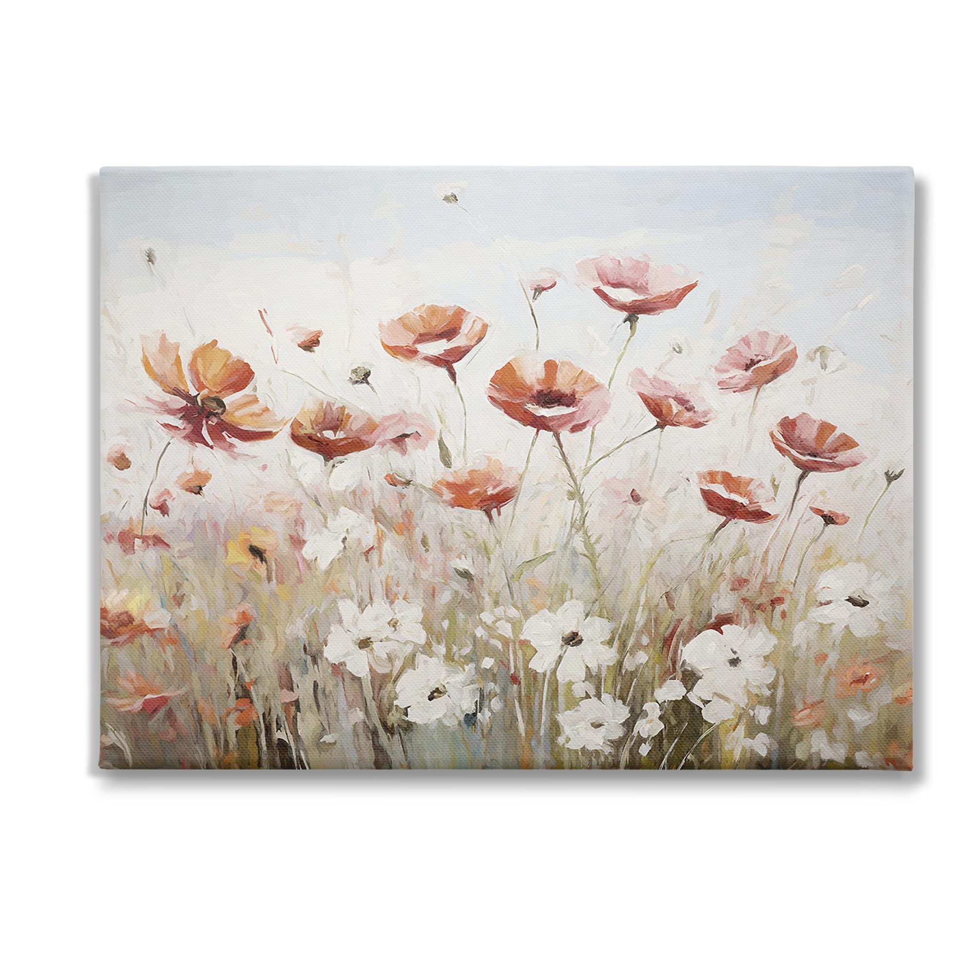 Stupell Industries Dynamic Poppy Meadow Canvas Wall Art By Ramona Murdock