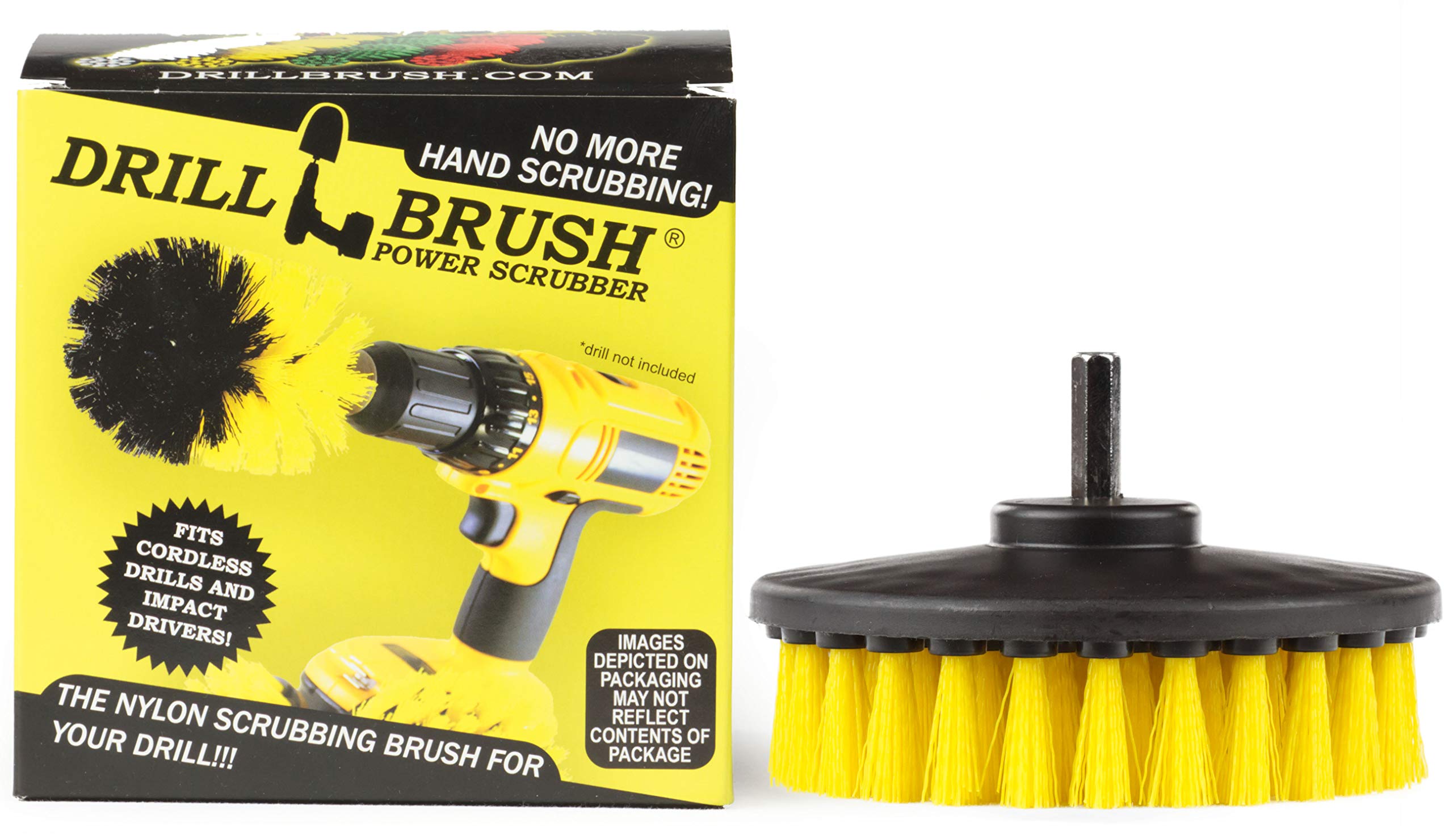 Bathroom Cleaning Brush - Grout And Tile Cleaning Brush - Shower Cleaning Brush - Corner Scrub Brush - Bathtub Cleaner Brush - T