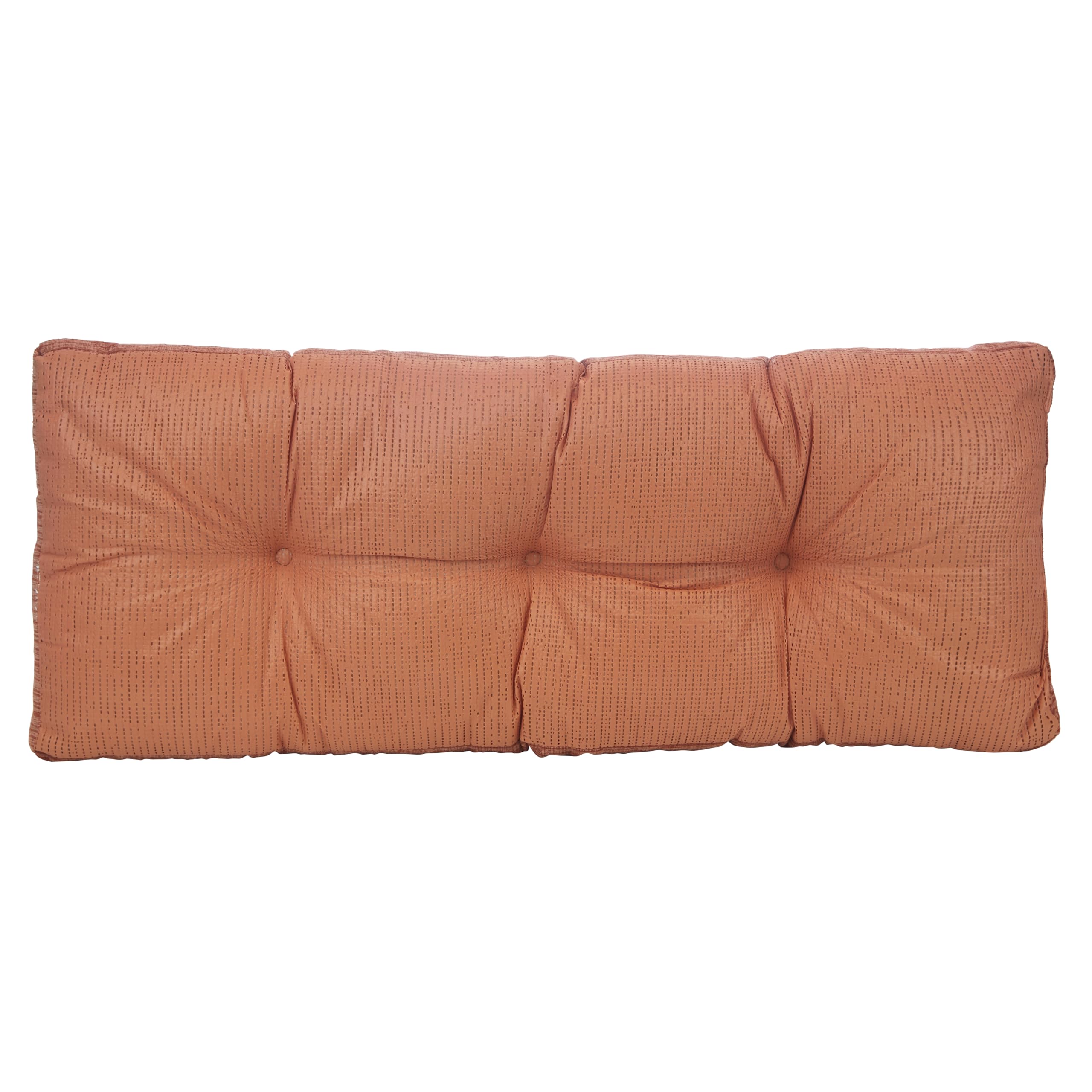 Klear Vu Corner Nook Or Piano Seat Omega Non-Slip Tufted Bench Cushion For Indoor Furniture, Entryway Storage, Bay Window, 35 In