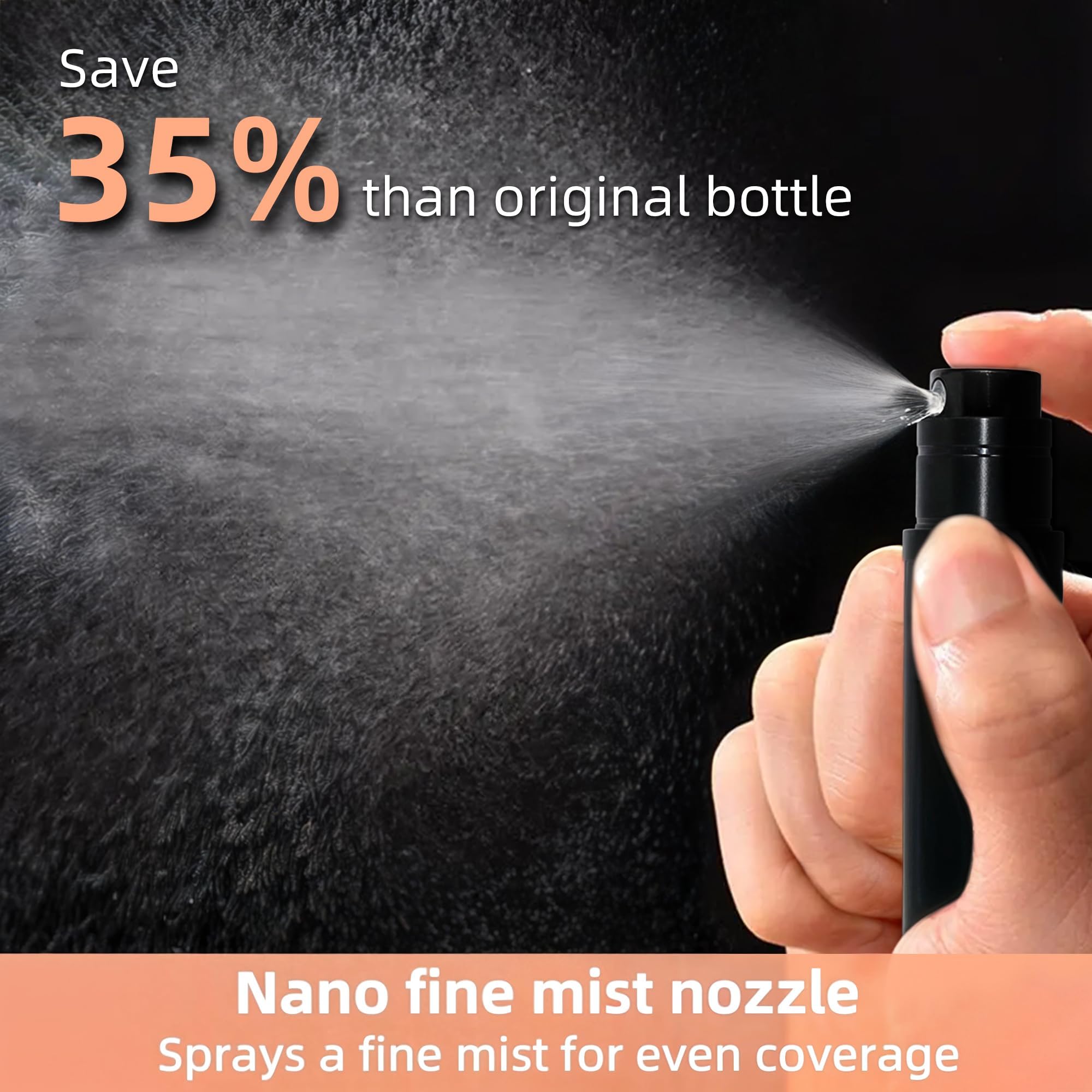 Muilsae Perfume Refillable Bottle 5Ml Bottom Refill Portable Purse Atomizer, Cologne Travel Perfume Spray Bottle For Outgoing An