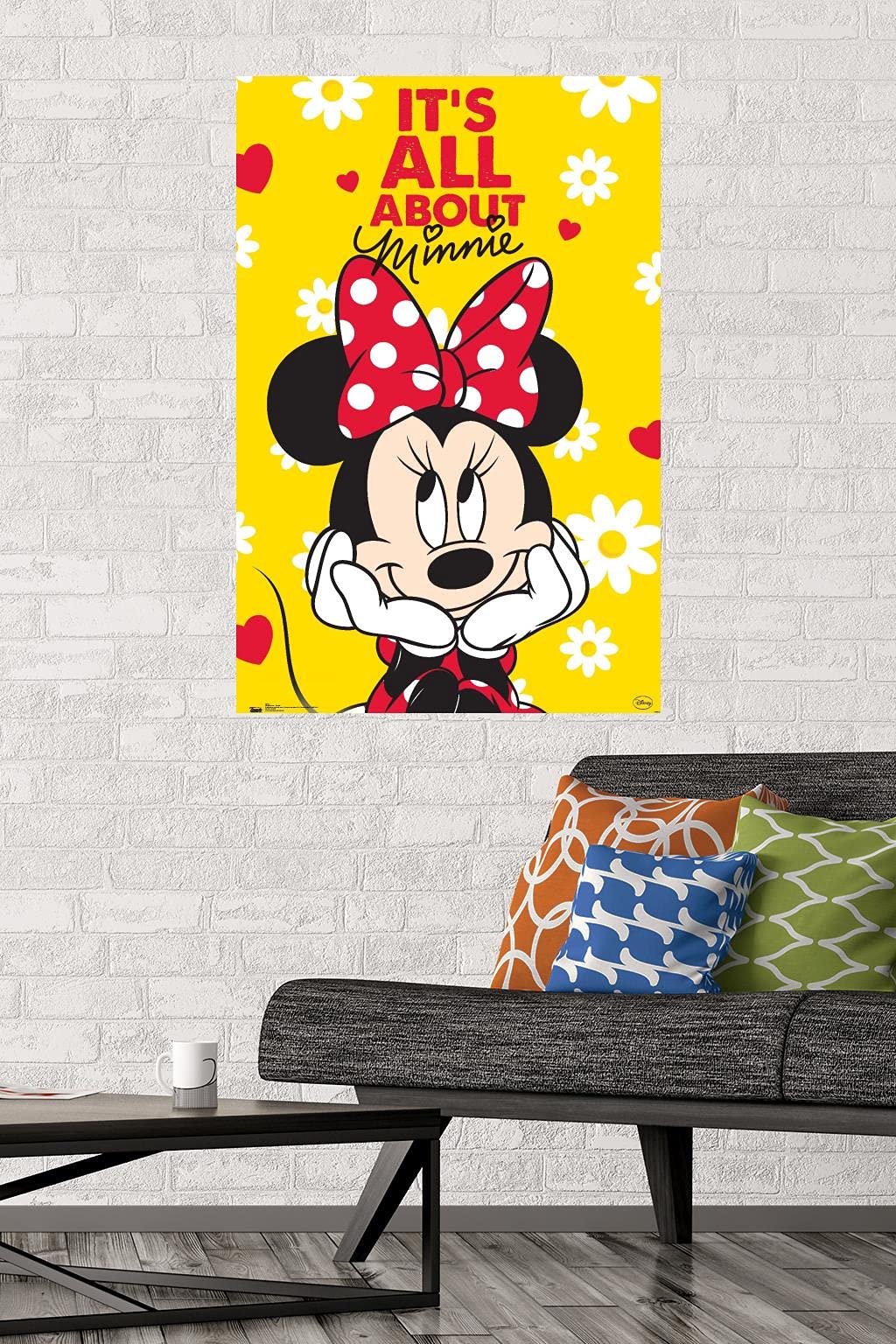 Trends International Disney Minnie Mouse - Classic Wall Poster, 22.375'' X 34'', Premium Unframed Version