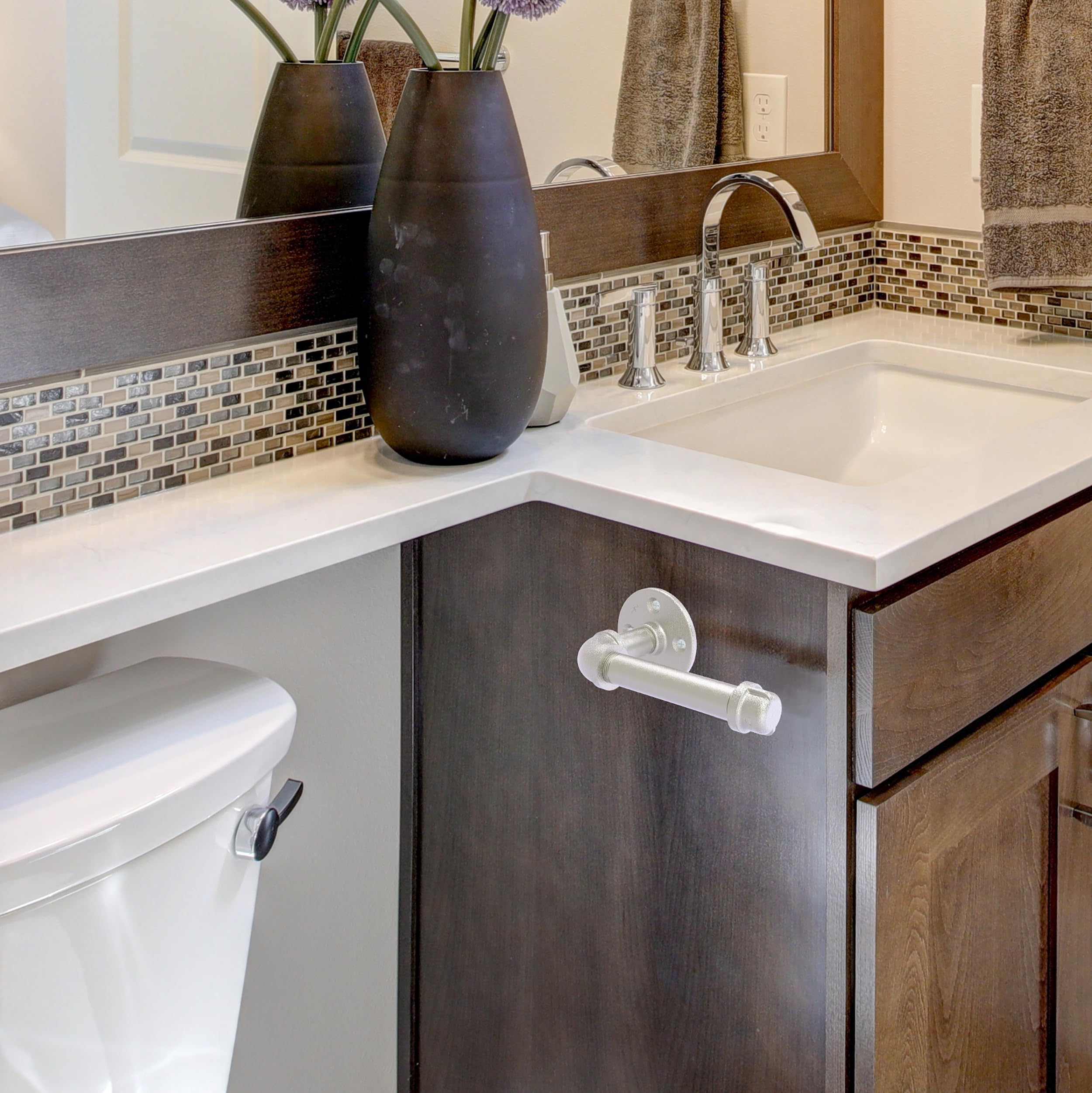 Pipeline Collection European Style Toilet Tissue Holder - P-100-ETP-SN
