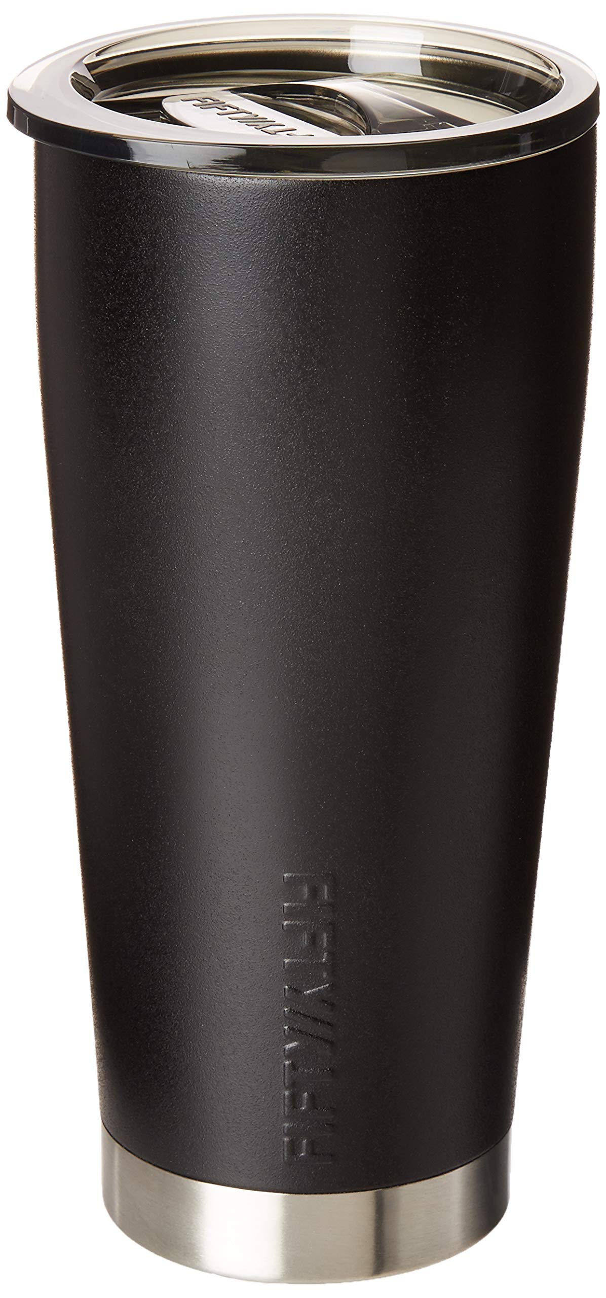 Fifty/Fifty T16000041 16Oz - Matte Black Tumbler - Smoke Slide Lid