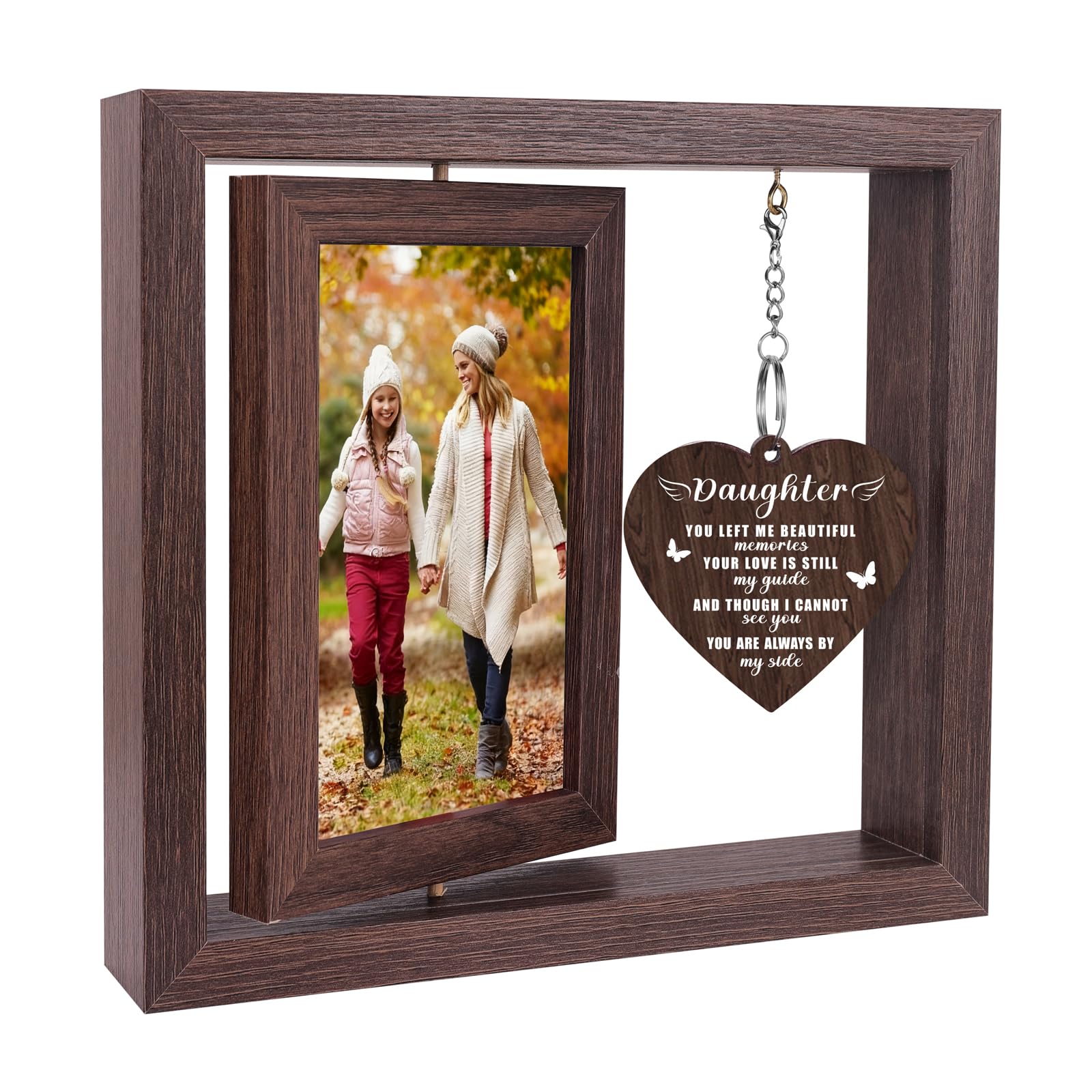 Boiveco Memorial Gifts for Loss of Daughter, Sympathy Gift for Loss of Daughter Memorial Picture Frame, In Memory of Daughter Gr