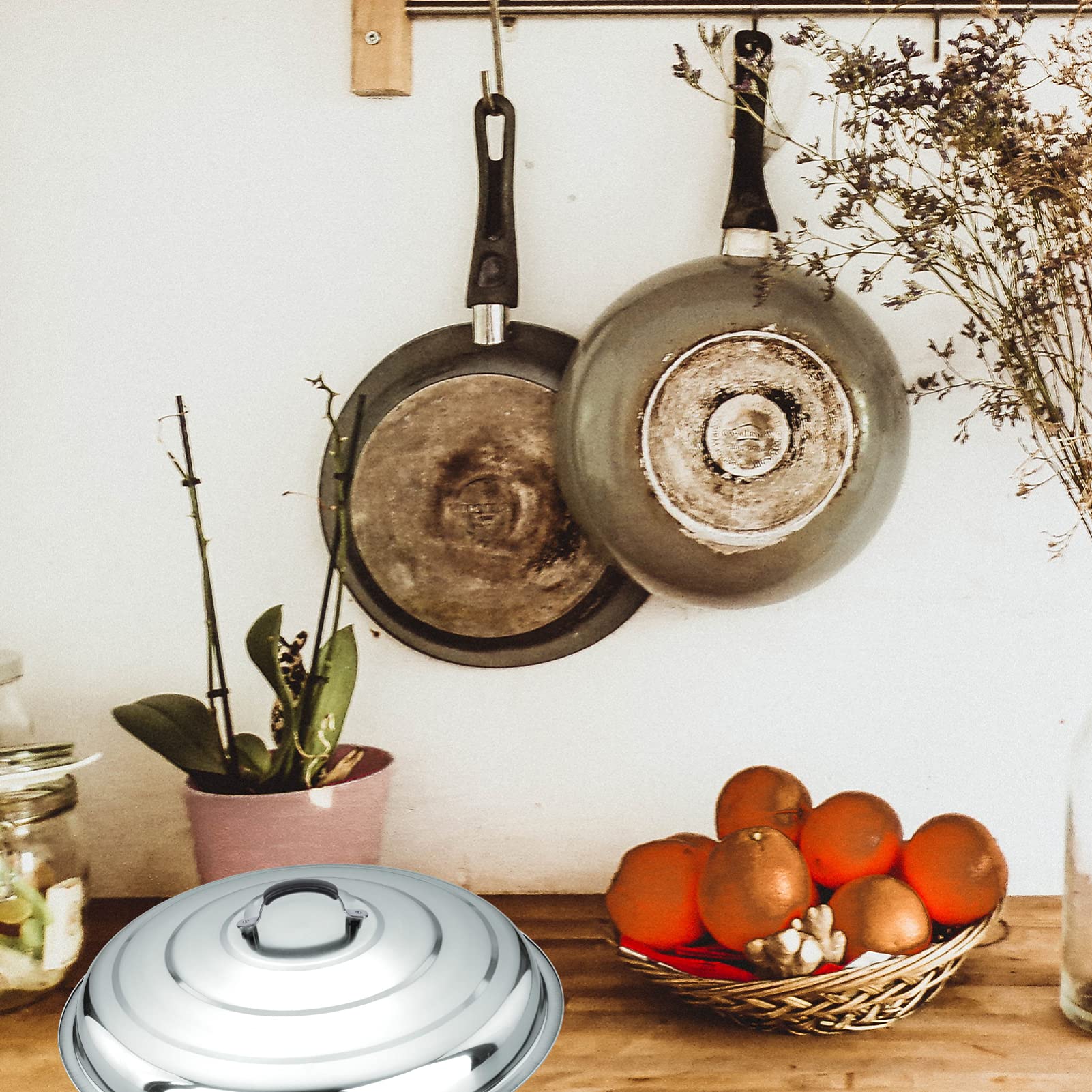 Stainless Steel Cookware 4Pcs Well-Made Practical Useful Pot Cover Handle Pot Lid Handle For Kitchen Roaster Liners