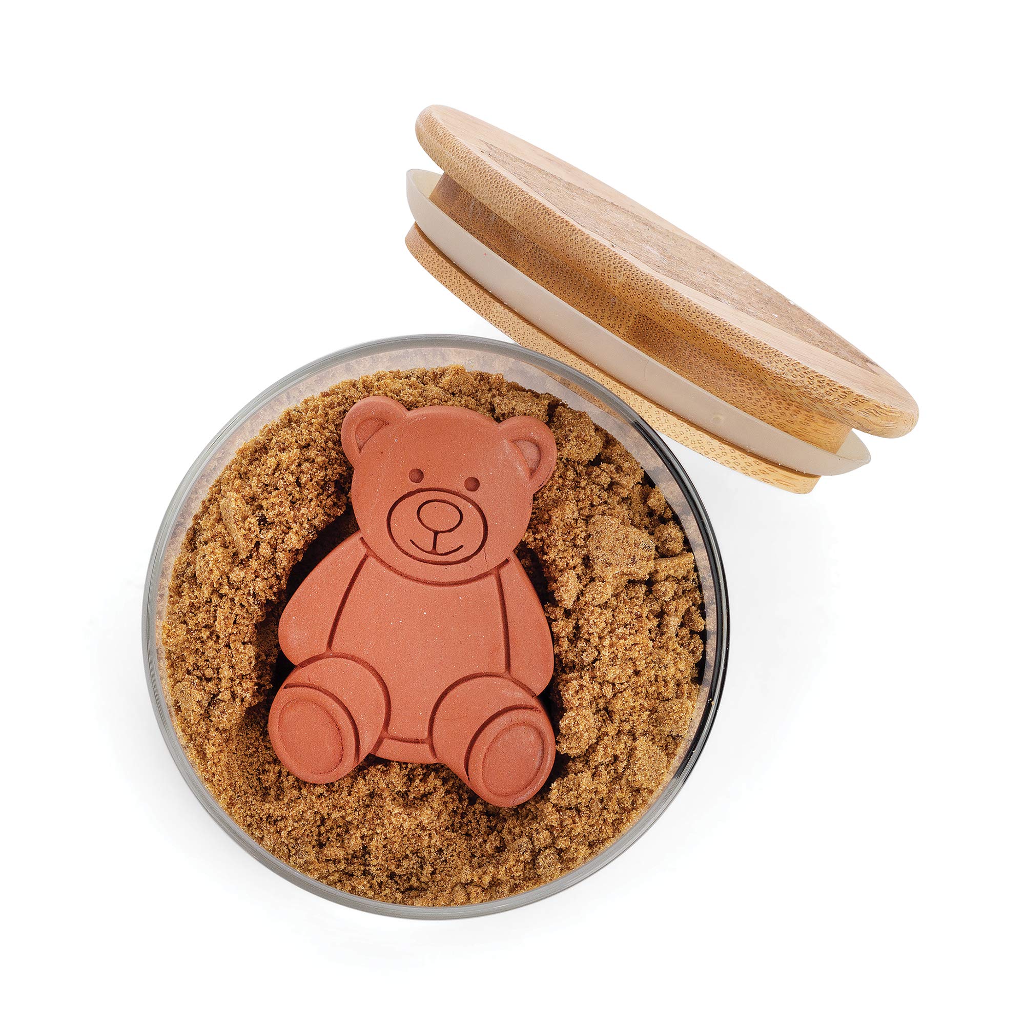 Fox Run Terracotta Brown Sugar Bear Keeper And Saver, 1 Pack