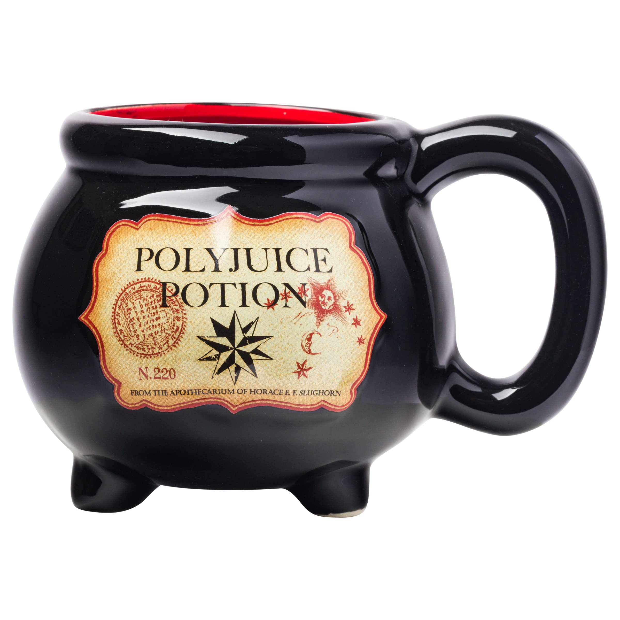 Silver Buffalo Warner Bros Harry Potter Polyjuice Potion Cauldron 3D Sculpted Ceramic Coffee Mug, 20 Ounces