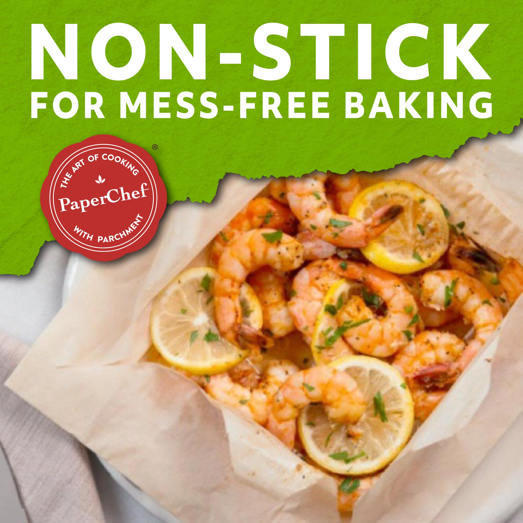 Paperchef Pc5003 (2 Pack) Parchment Paper Nonstick Cooking Bags, 10-Ctbox, 1483, Tan