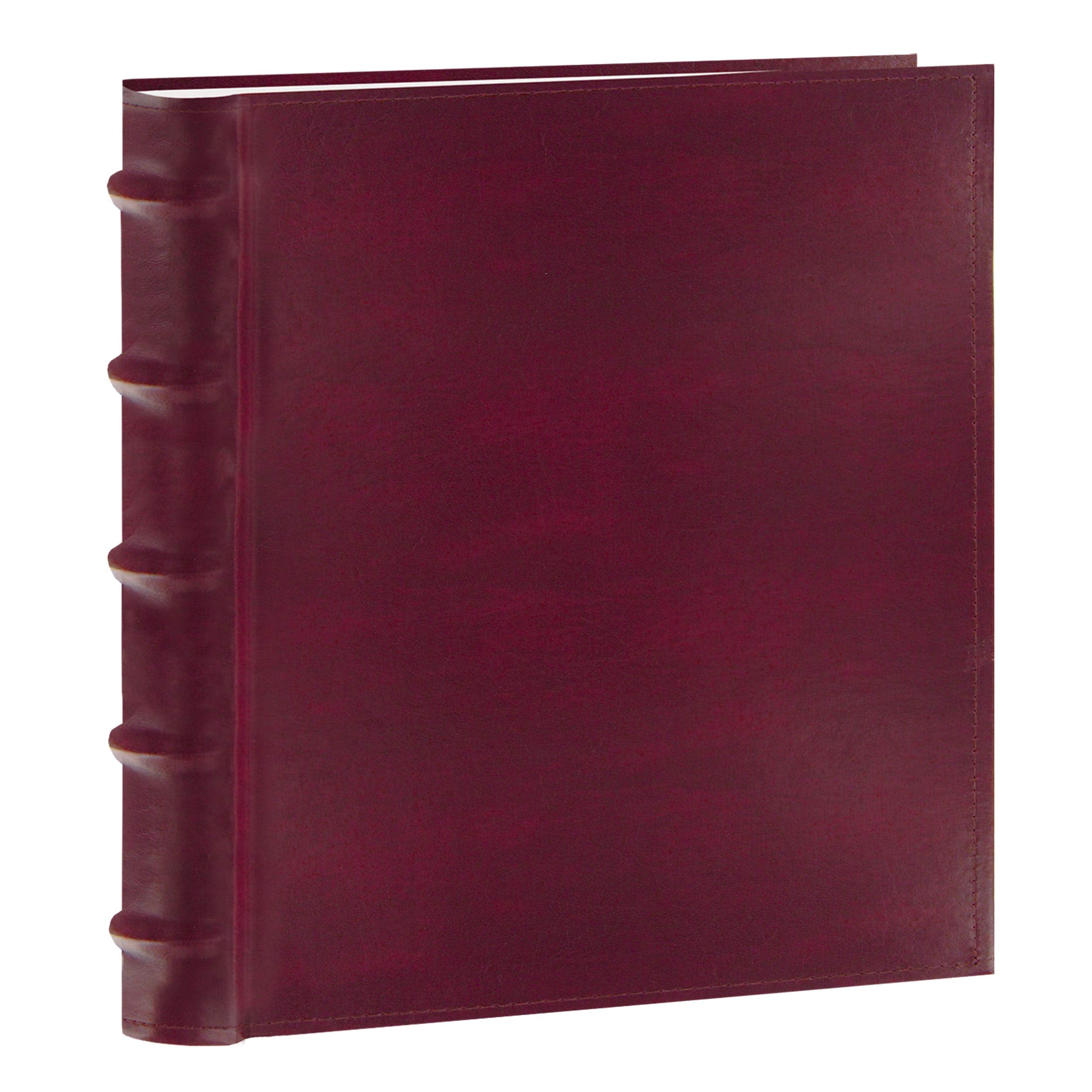 Pioneer Photo Albums 200-Pocket European Bonded Leather Photo Album for 4 by 6-Inch Prints, Brown