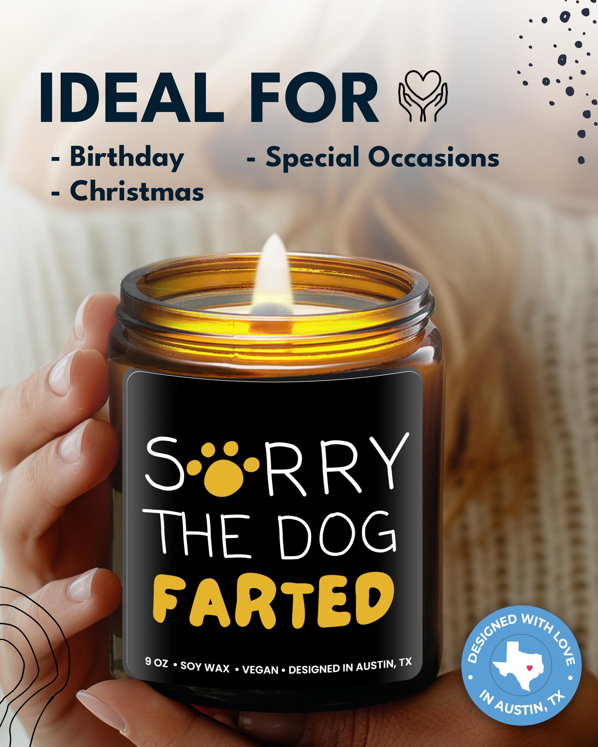 Funny Dog Mom Candle  Funny Dog Mom Gifts for Women Funny  Dog Dad Gifts for Men  Dog Gifts for Dog Lovers  Dog Lovers Gifts for Women  Dog Father Gifts Cool Dog Stuff Mothers Day Dog Mom Gifts