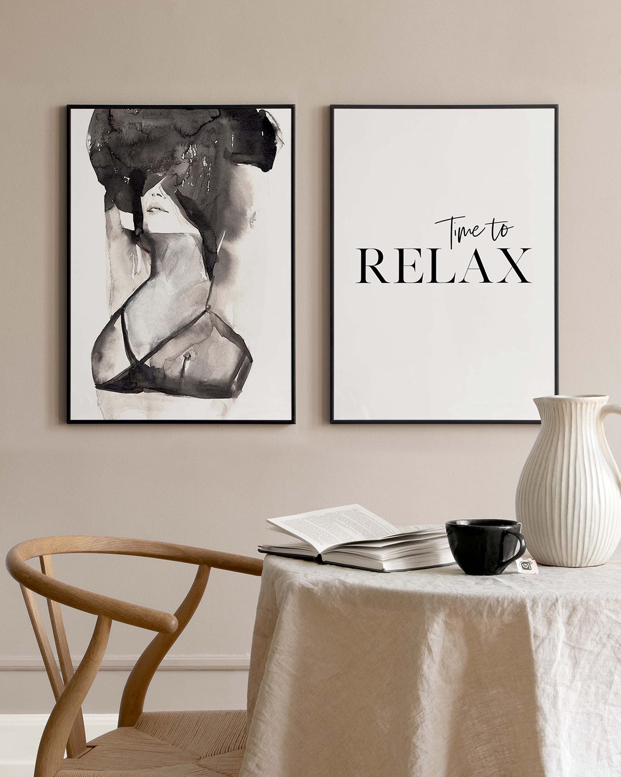 Poster Store 20x28 Black Wood Picture Frame