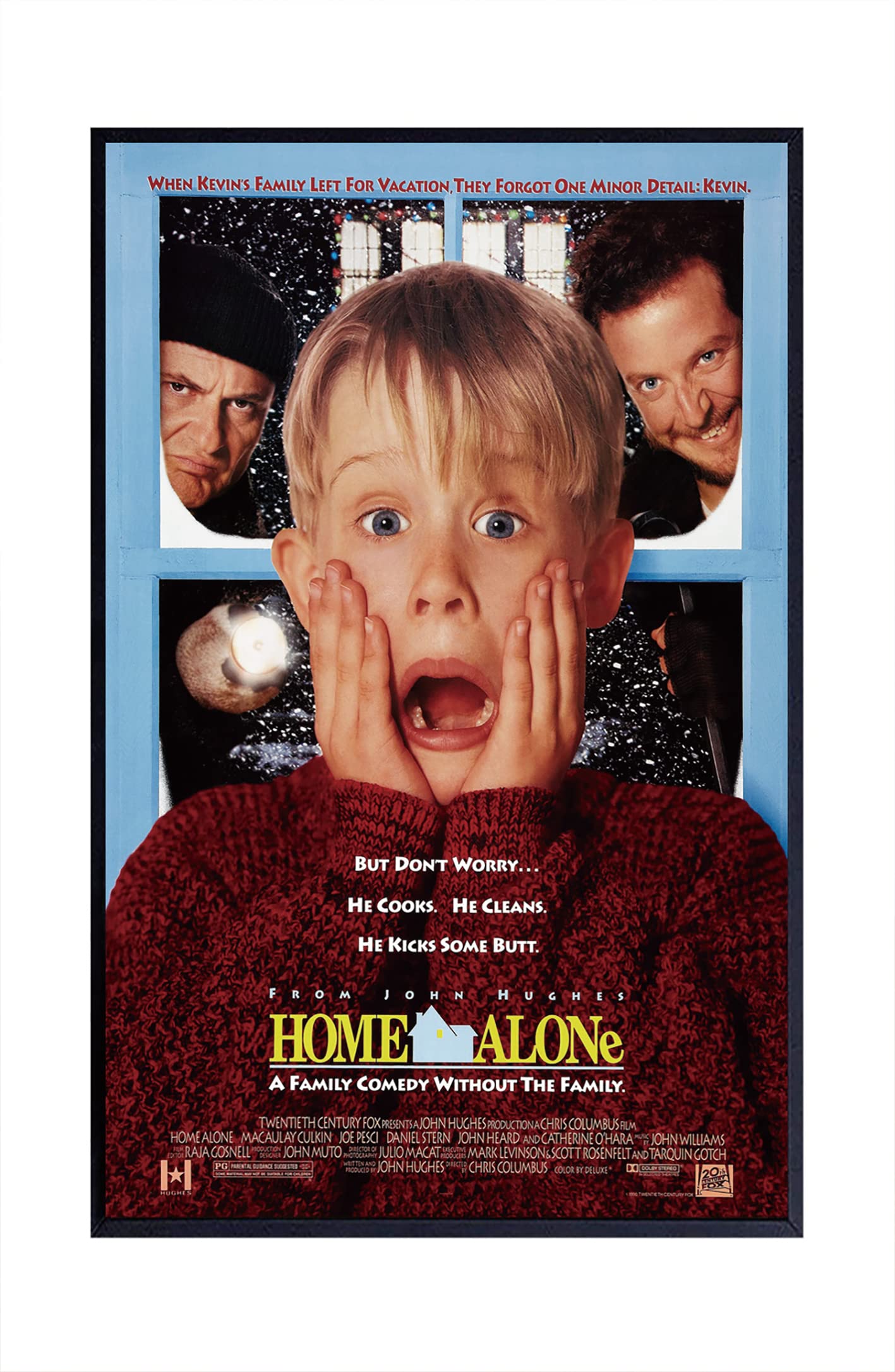 Home Alone Movie Poster Frameless Gift 12 X 18 Inch(30Cm X 46Cm)