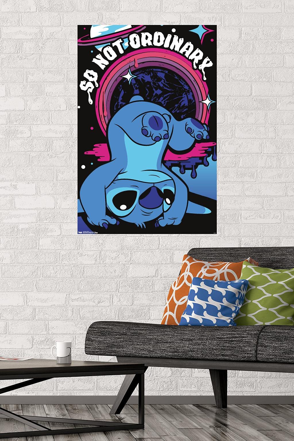 Trends International Disney Lilo And Stitch - Ordinary Wall Poster, 22.375'' X 34'', Premium Poster & Mount Bundle