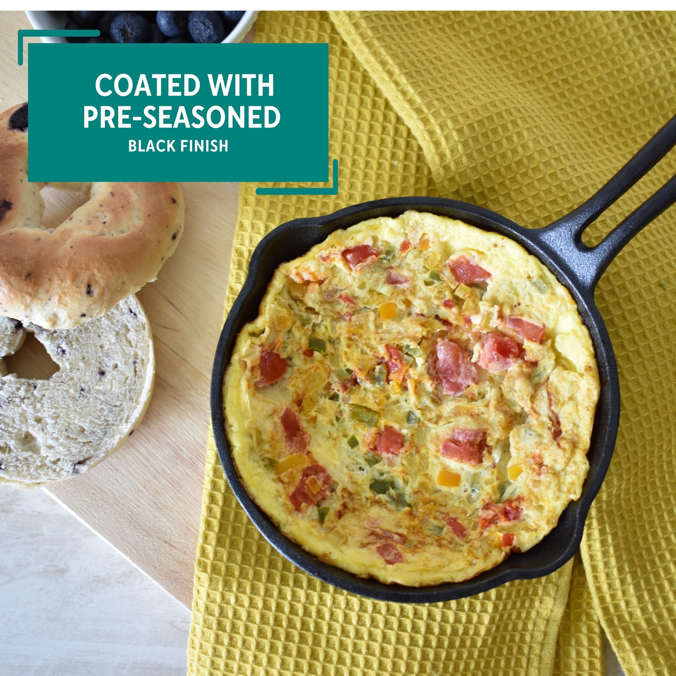 Mirro 4.5In Cast Iron Preseasoned Mini Skillet