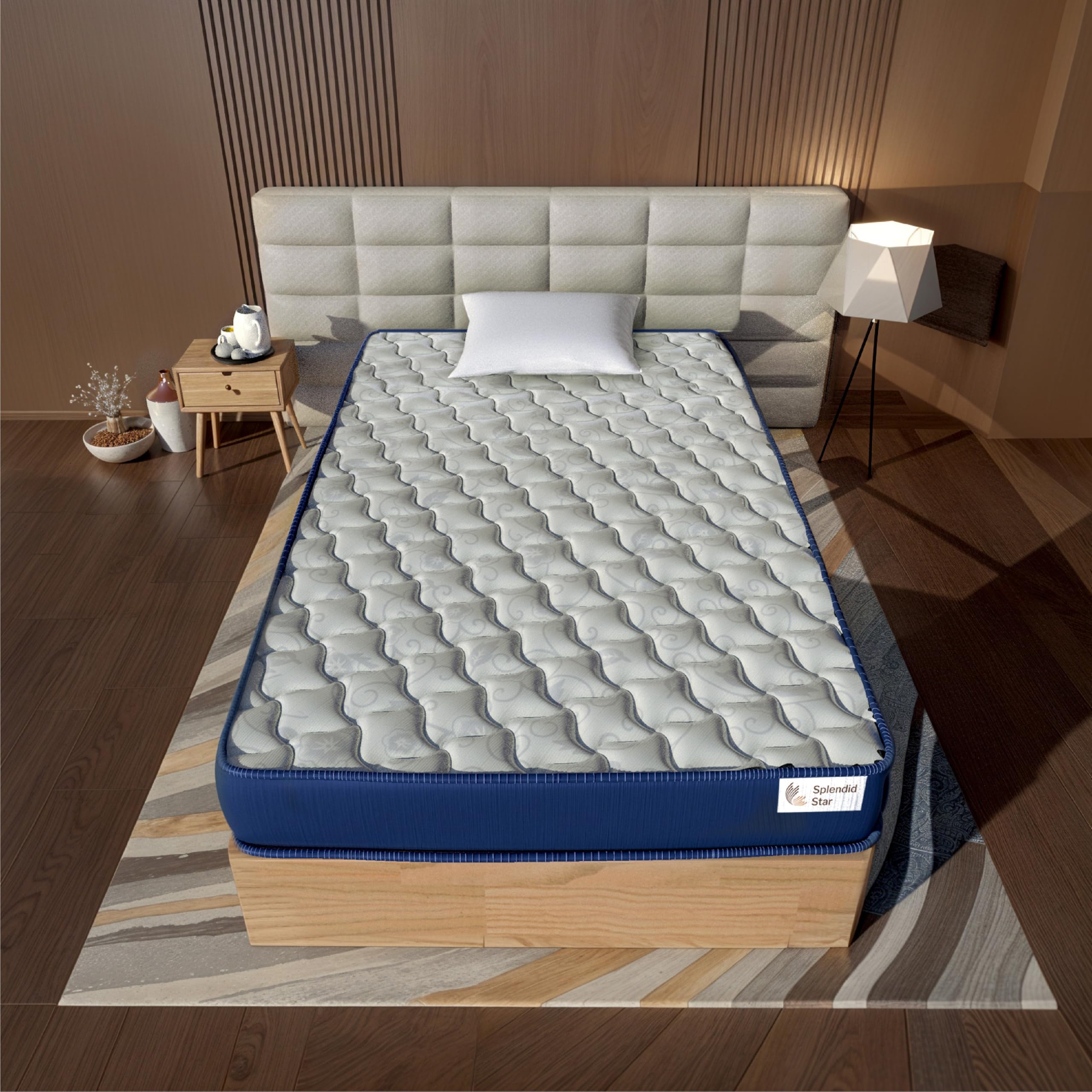 Alaska Organic 4 inch Single Coir Mattress | Medium Firm, EcoFriendly Bed Mattress, Superior Support | (L x W: 72 inch x 42 inc