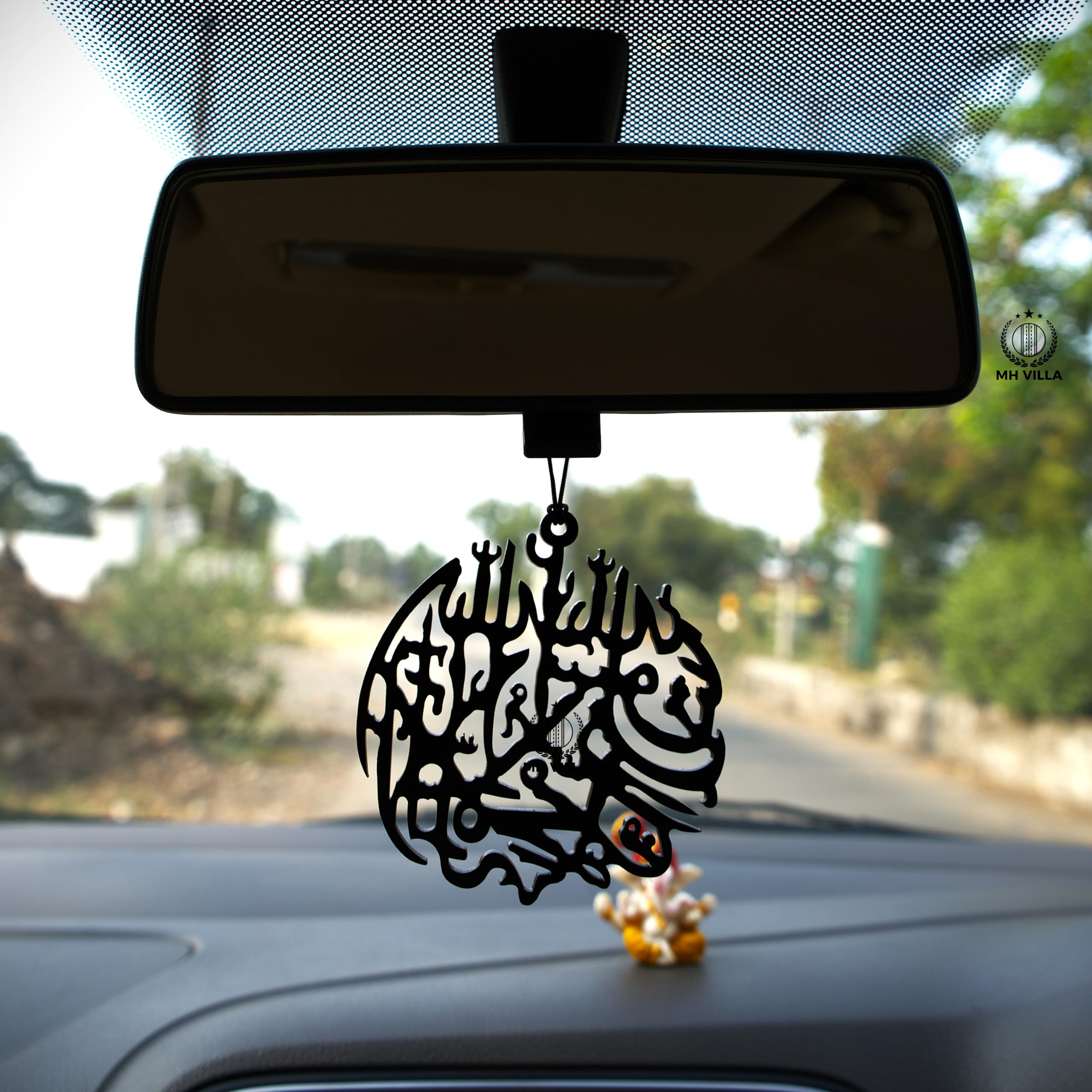 MH VILLA Dream Catchers for Car,Decorative Car Hanging Ornament,Home,Window & Garden for Positive Vibes Mirror Decor Hand Made G