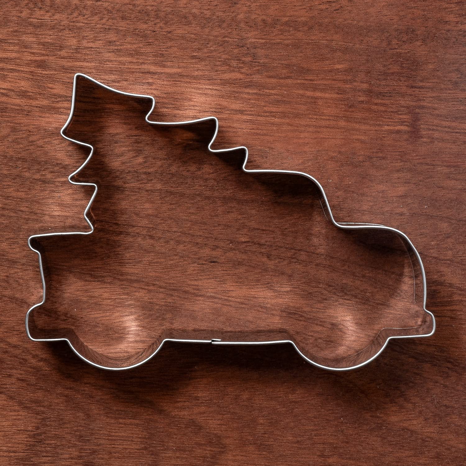 Liliao Pickup Truck With Christmas Tree Cookie Cutter - 4.9 X 3.6 Inches - Stainless Steel