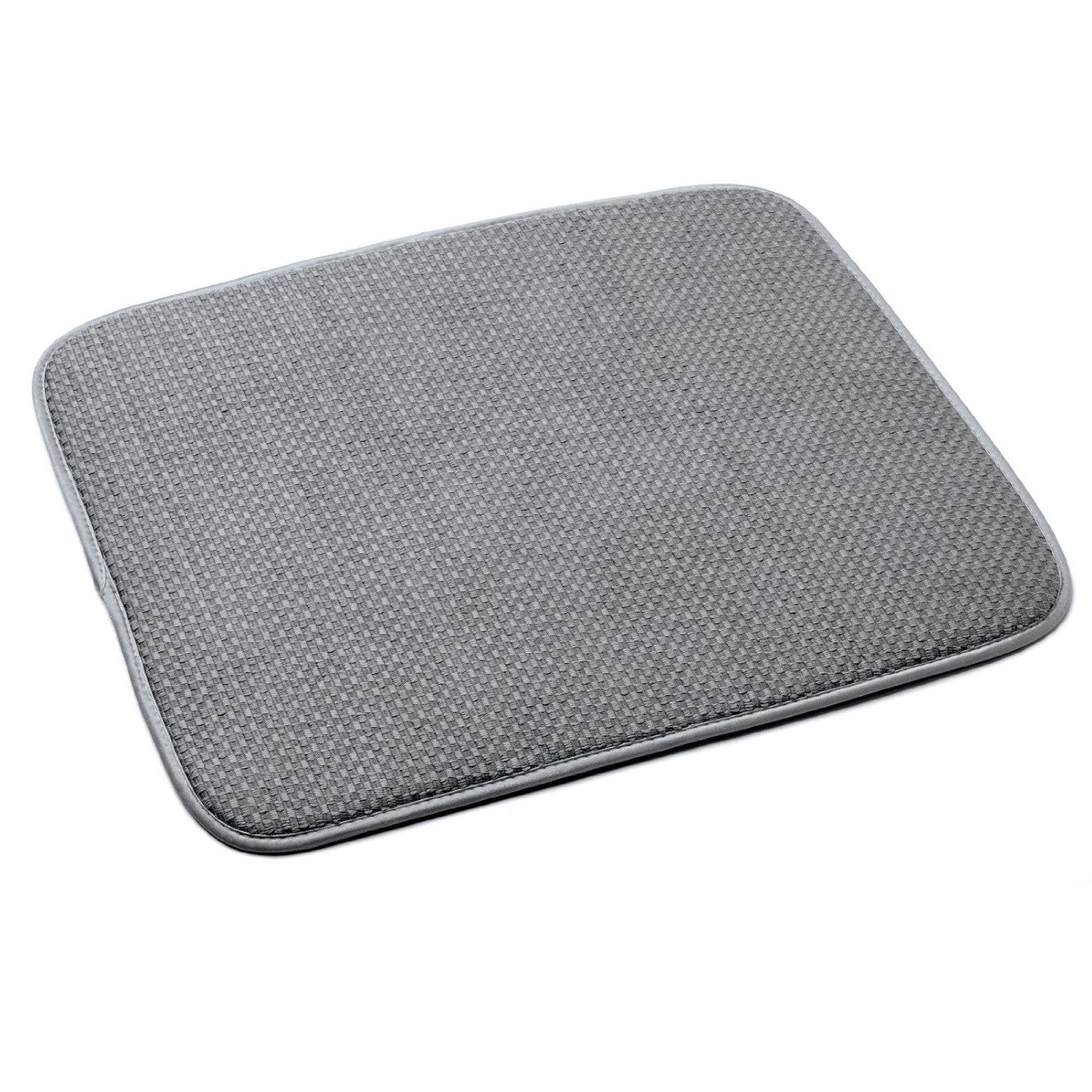Norpro 18 By 16-Inch Microfiber Dish Drying Mat, Grey (359G), Pack Of 1