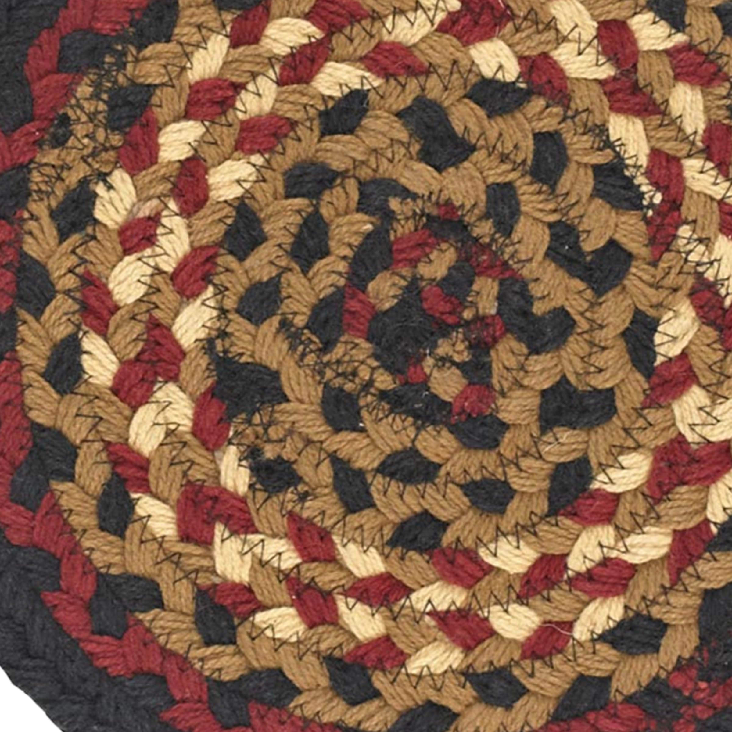 Park Designs Folk Art Braided Trivet Set Of Six 8'' Dia