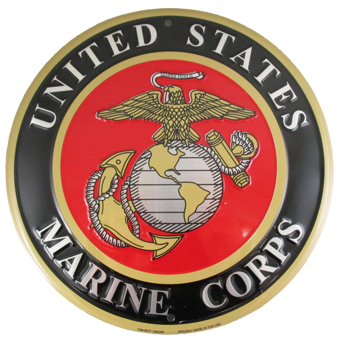 Tags America United States Marines Emblem Metal Sign - Us Marine Corps ...