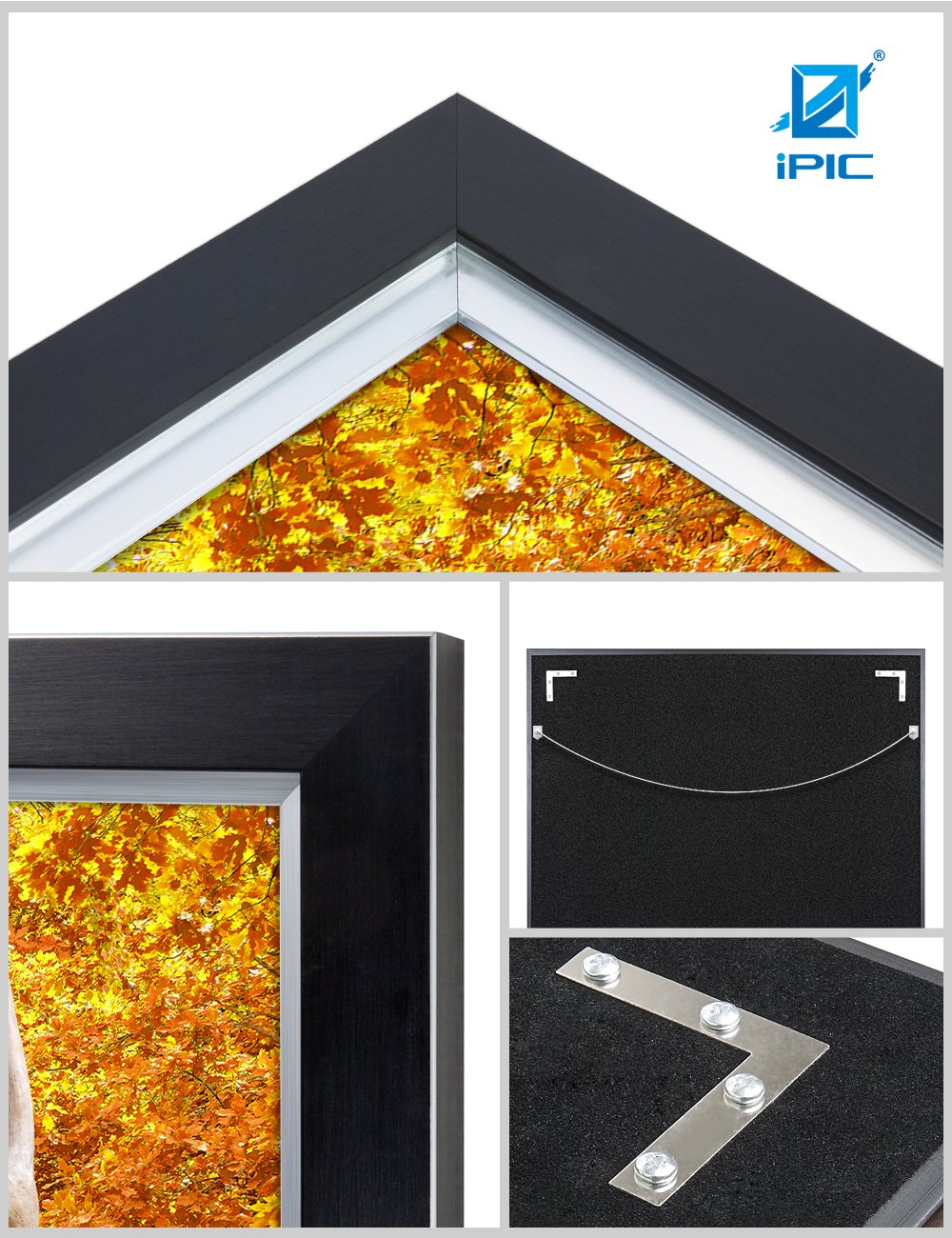 Ipic - Oh My Dear, Personalized Artwork With Names And Date On, Customized Gift For Anniversary,Wedding,Birthday And Holidays. P