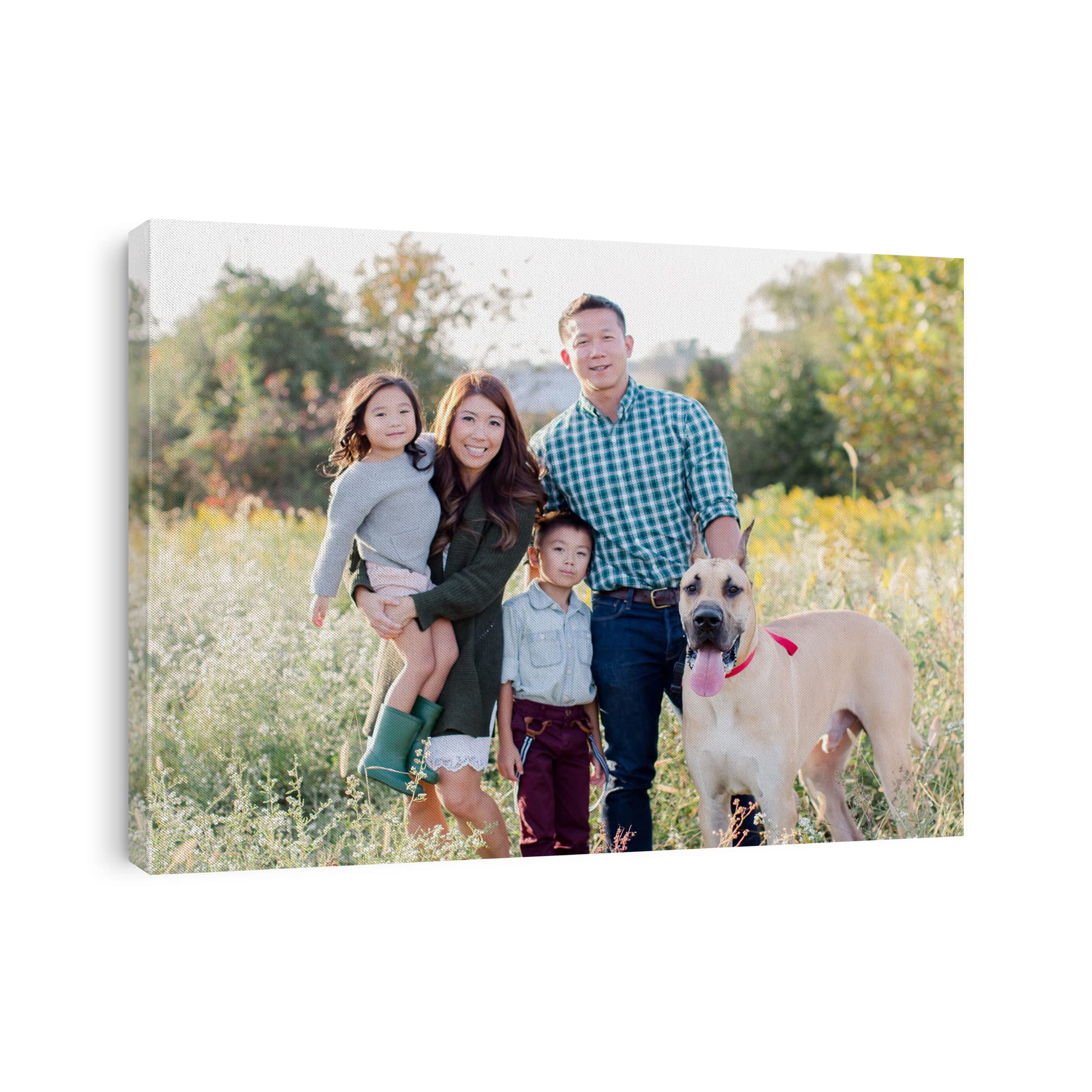 Let'S Make Memories Custom Photo Canvas - Personalized Home D  Cor - Landscape - Premium Quality Wall Art - 12X9