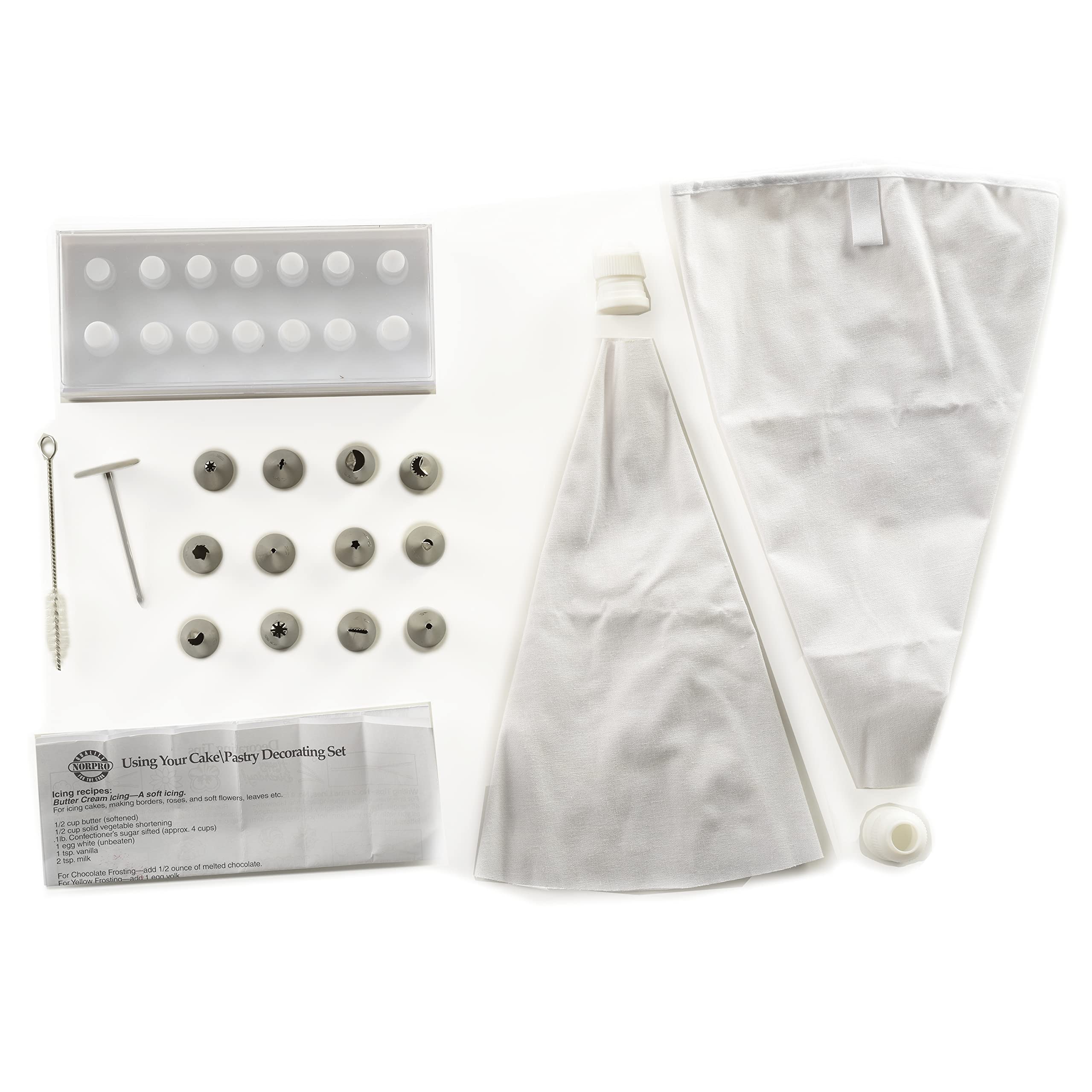 Norpro 18 Piece Cake/Decorating Set