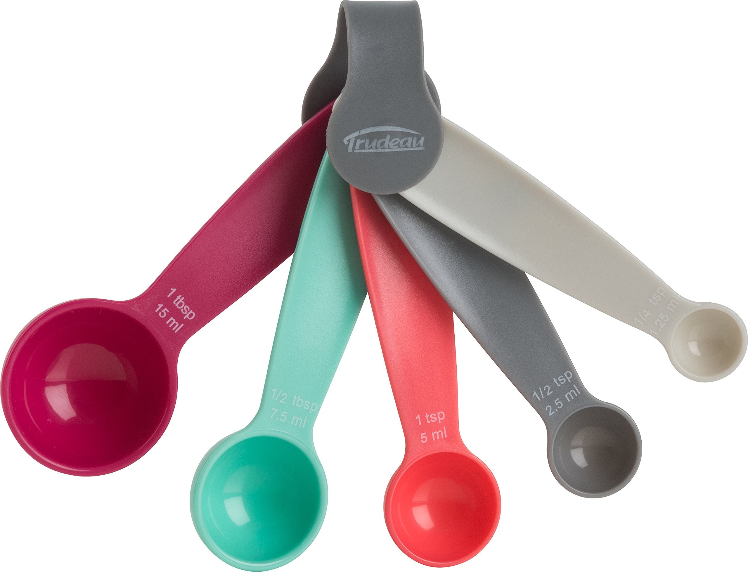 Trudeau Measuring Spoon, Set Of 5, Assorted