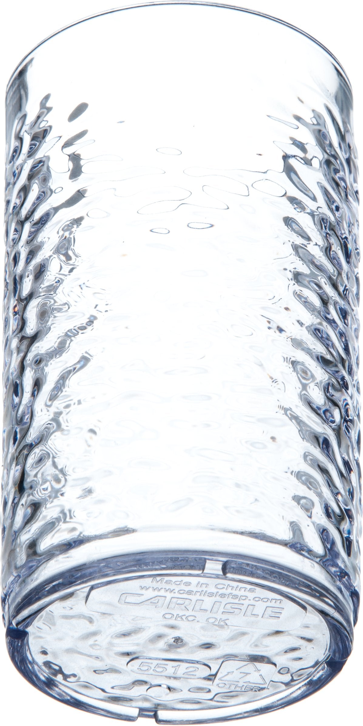 Carlisle Foodservice Products Pebble Optic Pebble Tumbler Plastic Tumbler For Restaurants, Catering, Kitchens, Plastic, 11.9 Oun
