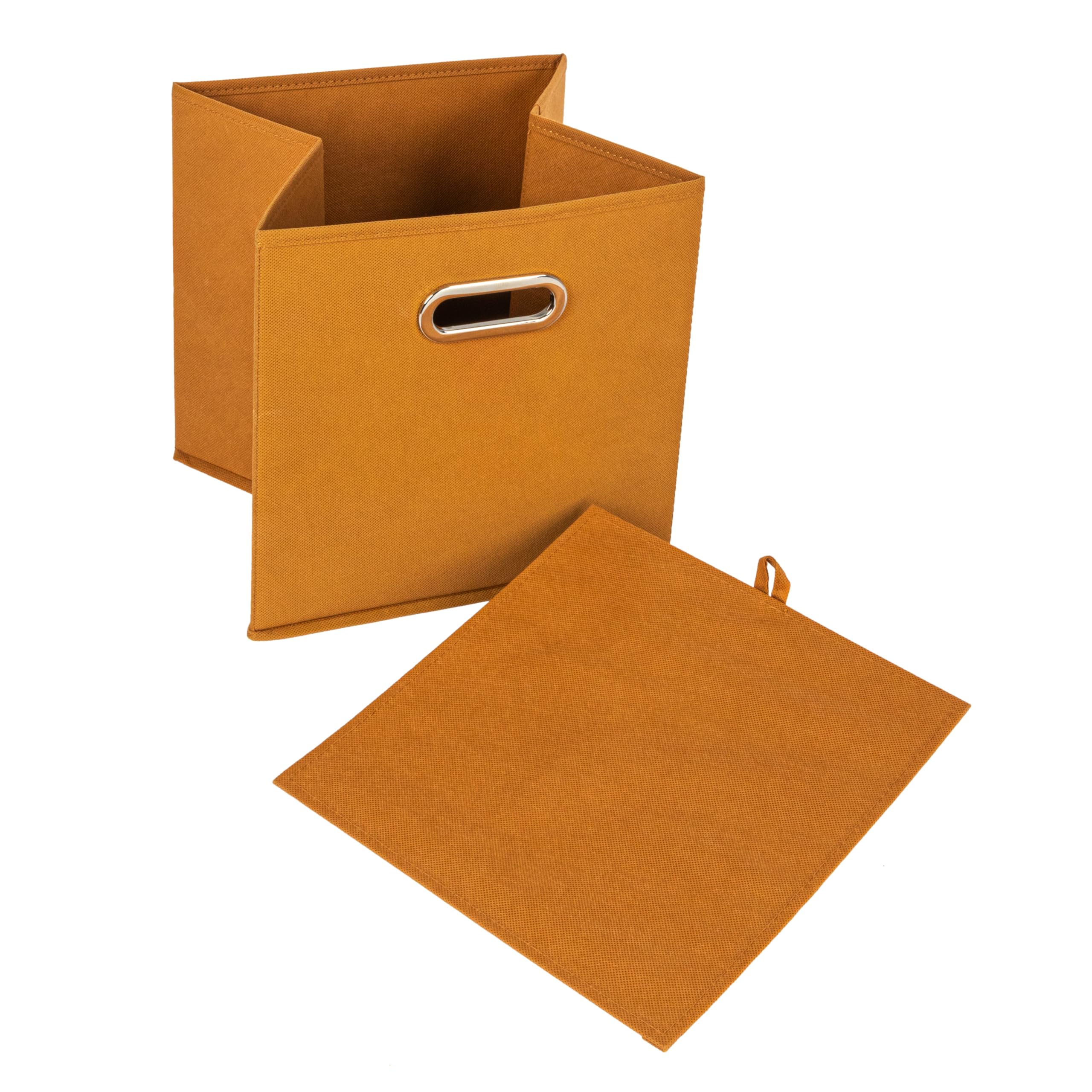 Household Essentials Square Storage Bin, Terracotta