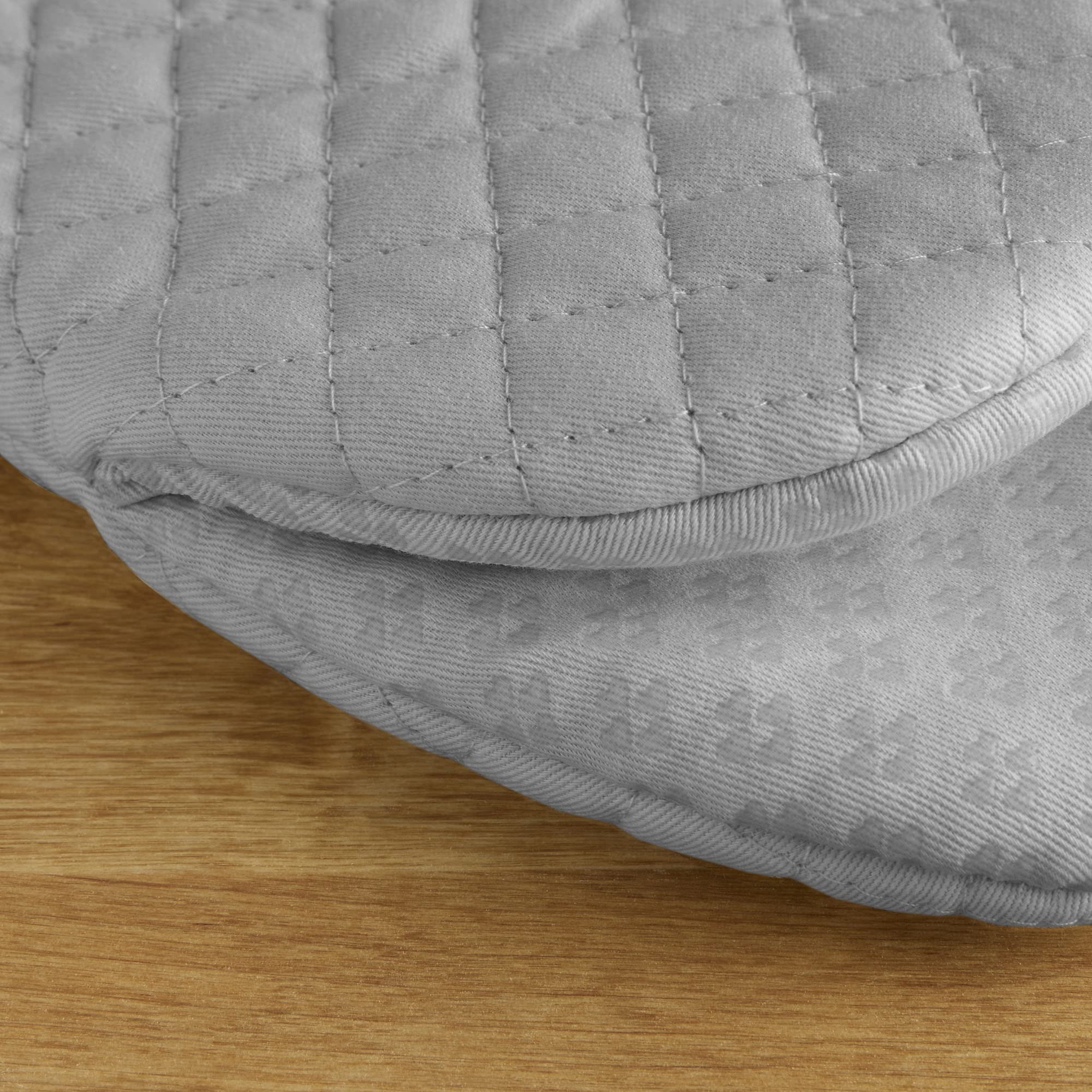 Kitchenaid Asteroid Mini Oven Mitt, 5.5''X8'', Grey 2 Count