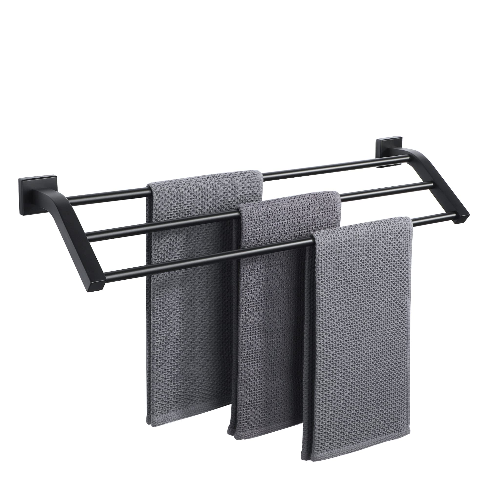 Alise Bath 3 Towel Bars,Towel Holder Towel Racks For Bathroom Wall Mount,Heavy Duty Sus304 Stainless Steel Towel Hanger Towel Ra