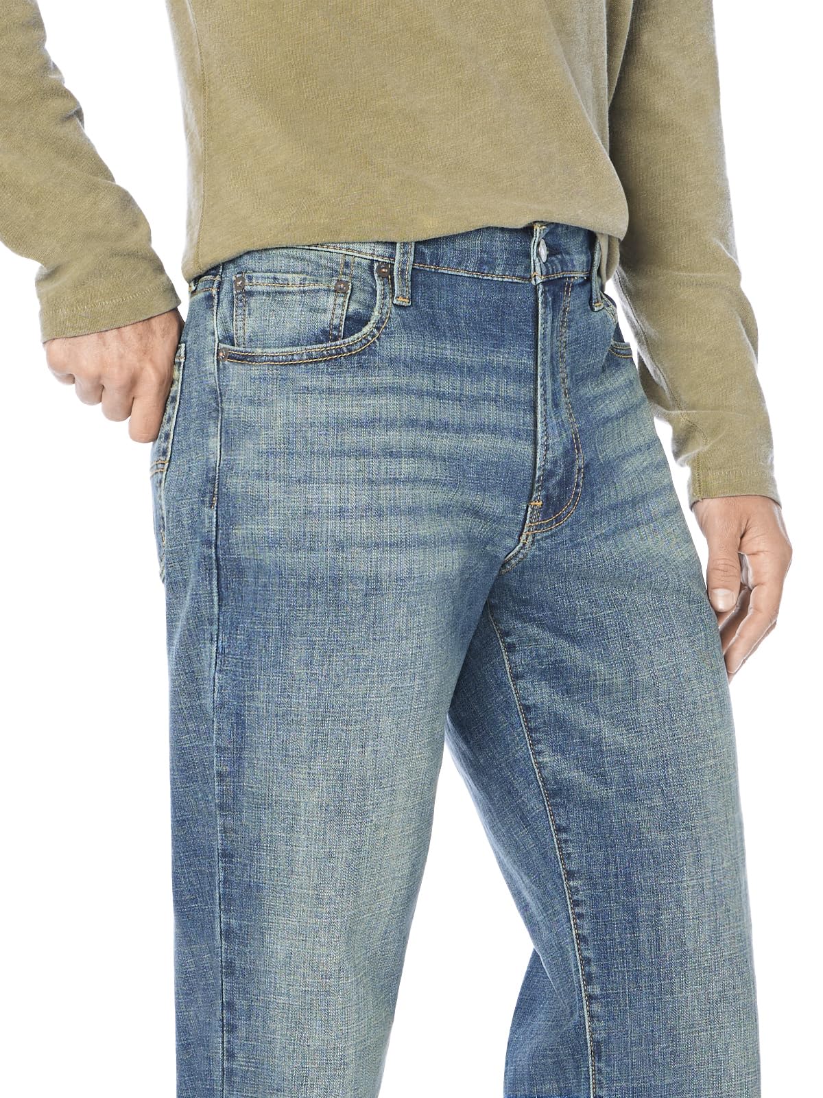 Lucky Brand Mens 181 Relaxed Straight Jean, Ol Wilder Ranch, 30W X 30L