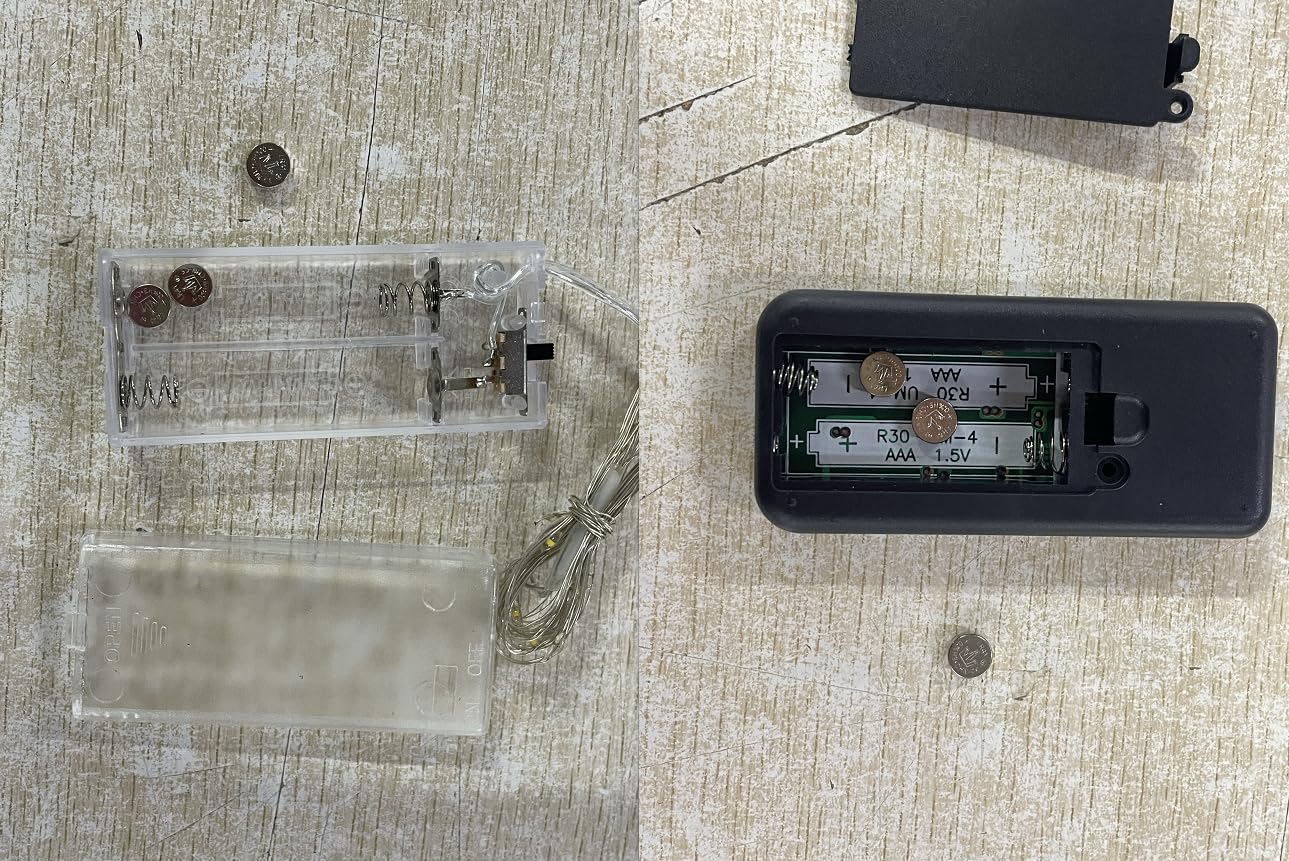 Meanplan Christmas Advent Wreath Set with 4 LED Flameless Pillar Candles Remote Control Advent Ring Candle Holder Decoration Chr